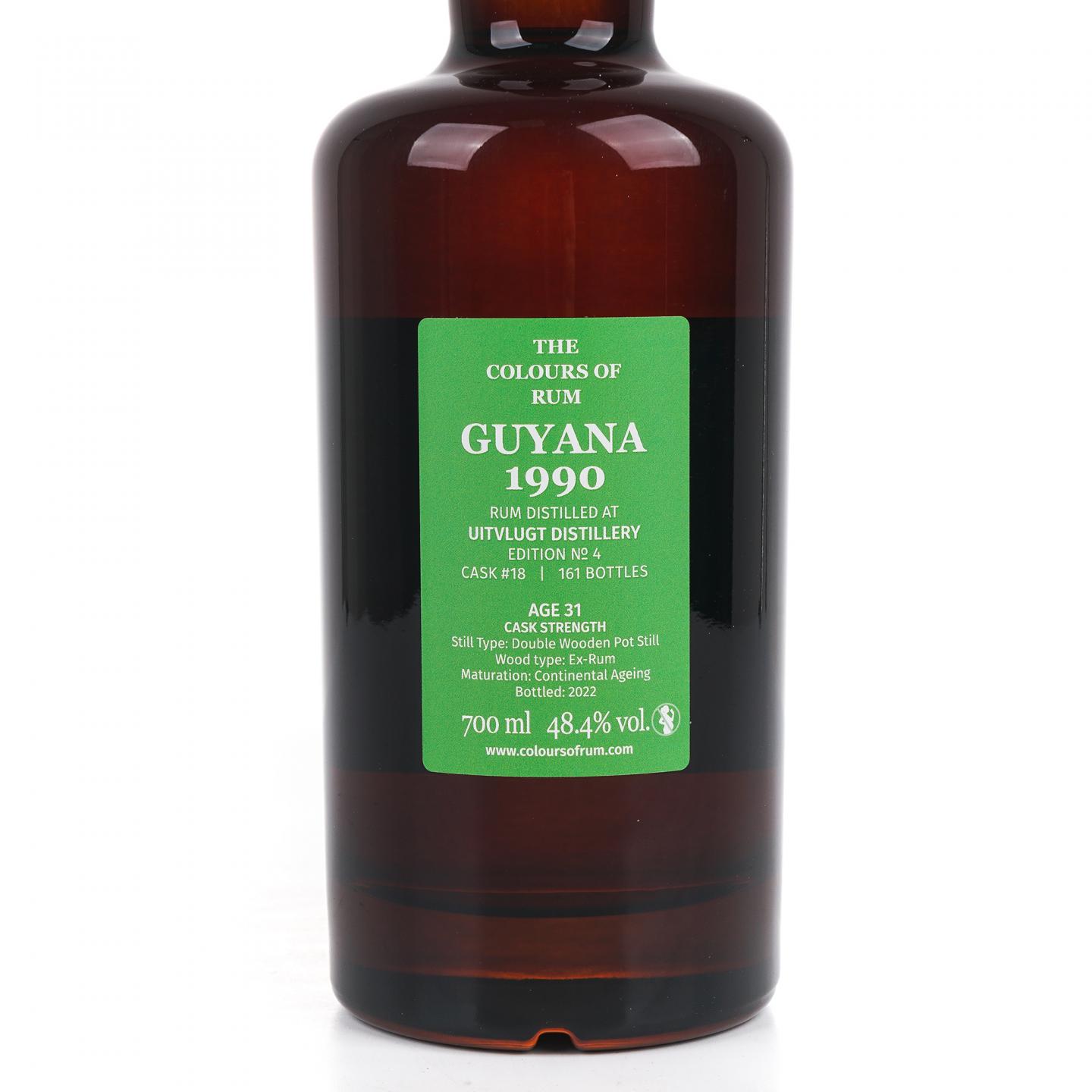 Uitvlugt 31年 1990-2022 圭亚那朗姆酒 Edition No. 4