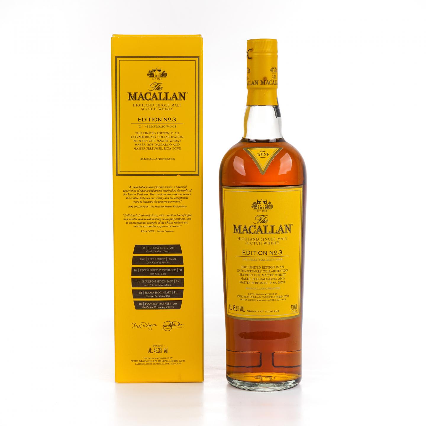 Macallan 麦卡伦 Edition No.3 700ml