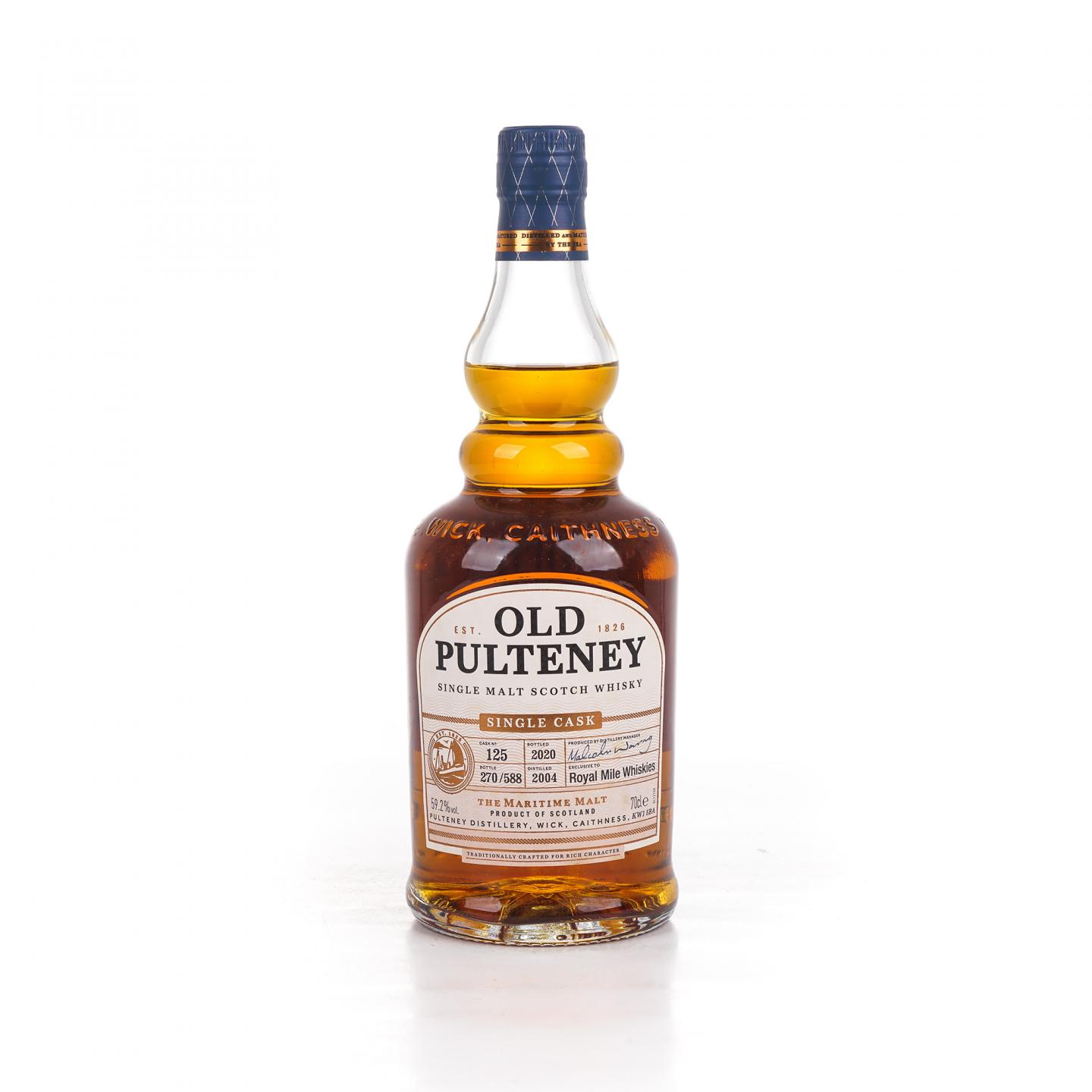 Old Pulteney 老富特尼 2004-2020 单桶#125