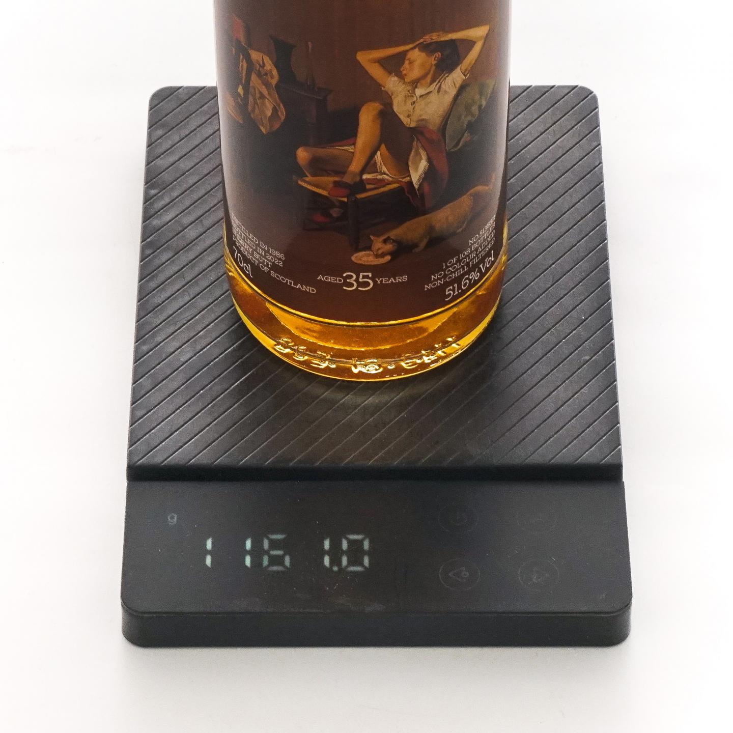 秘密斯佩塞 35年 1986-2022 雪莉桶#51383R