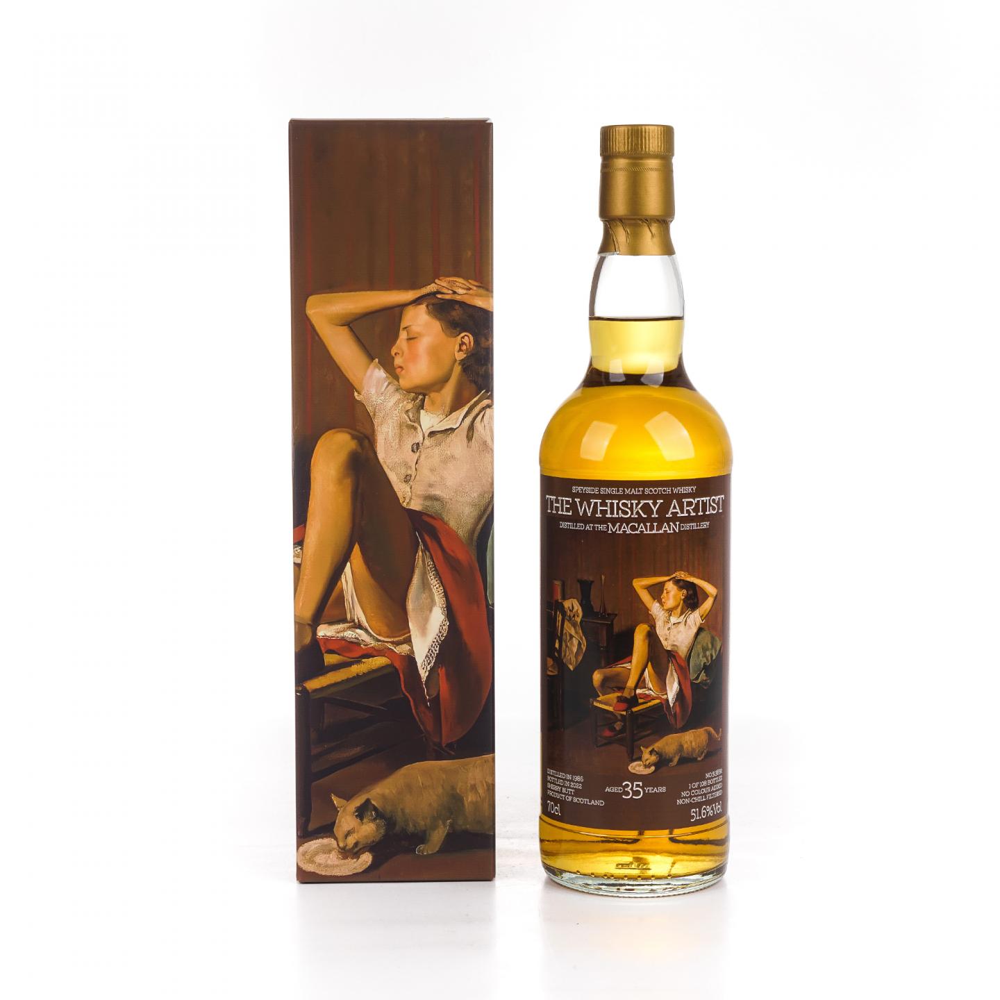 秘密斯佩塞 35年 1986-2022 雪莉桶#51383R 700ml