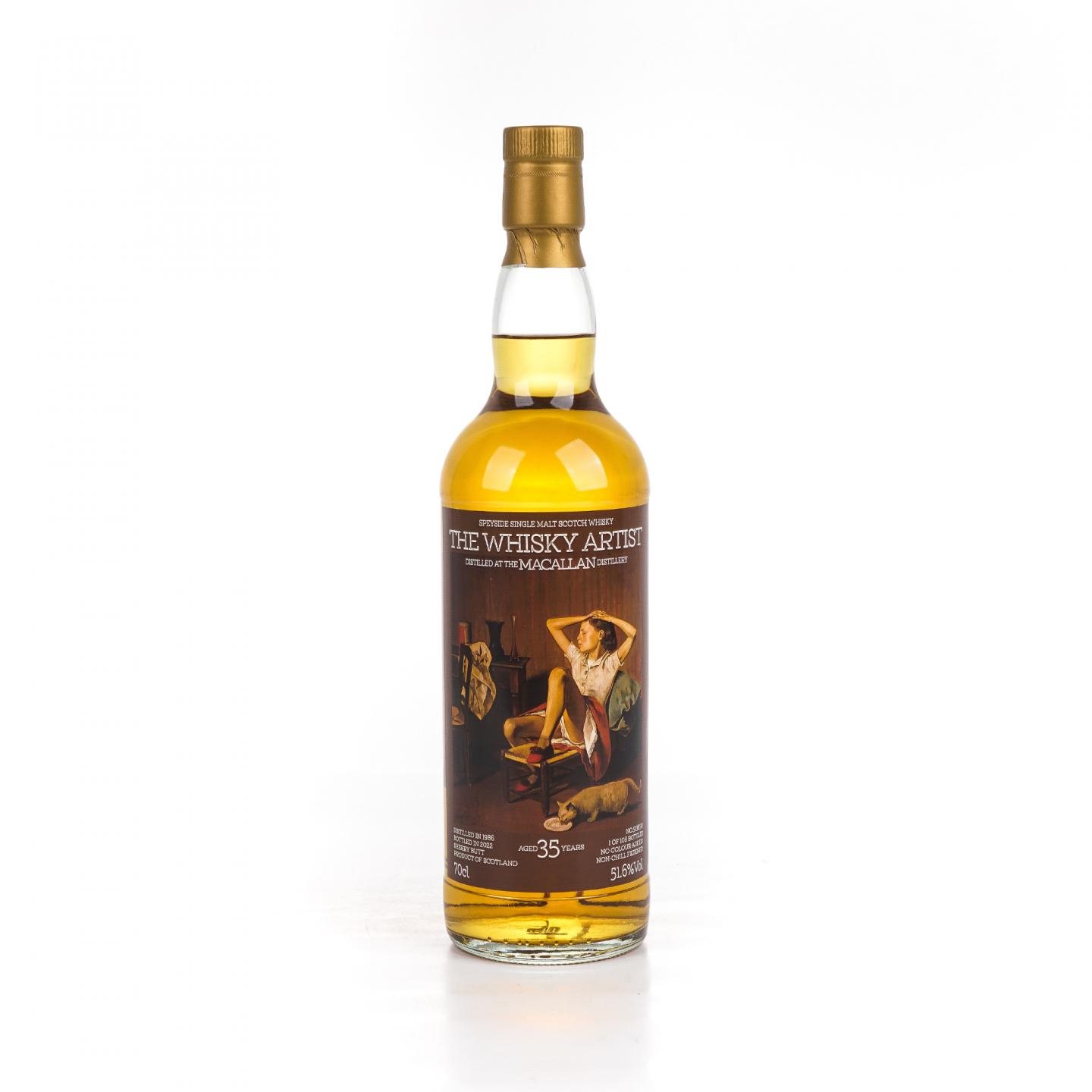 秘密斯佩塞 35年 1986-2022 雪莉桶#51383R 700ml