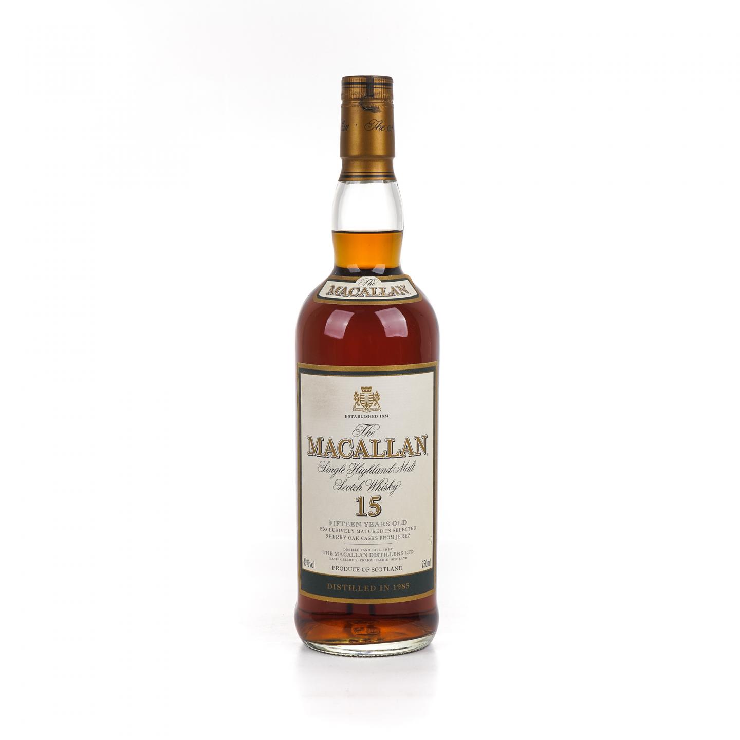 Macallan 麦卡伦 15年 1985 雪莉桶 750ml