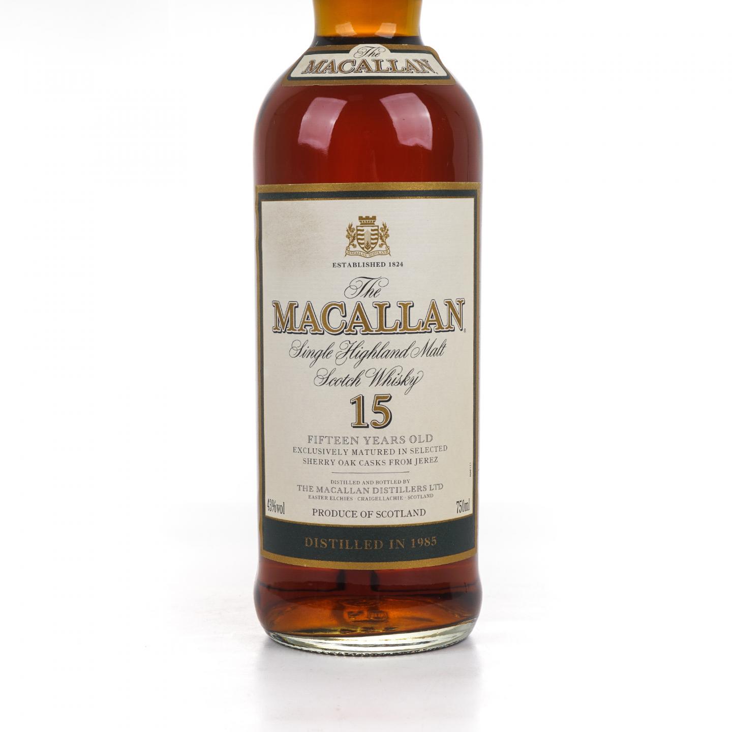Macallan 麦卡伦 15年 1985 雪莉桶 750ml