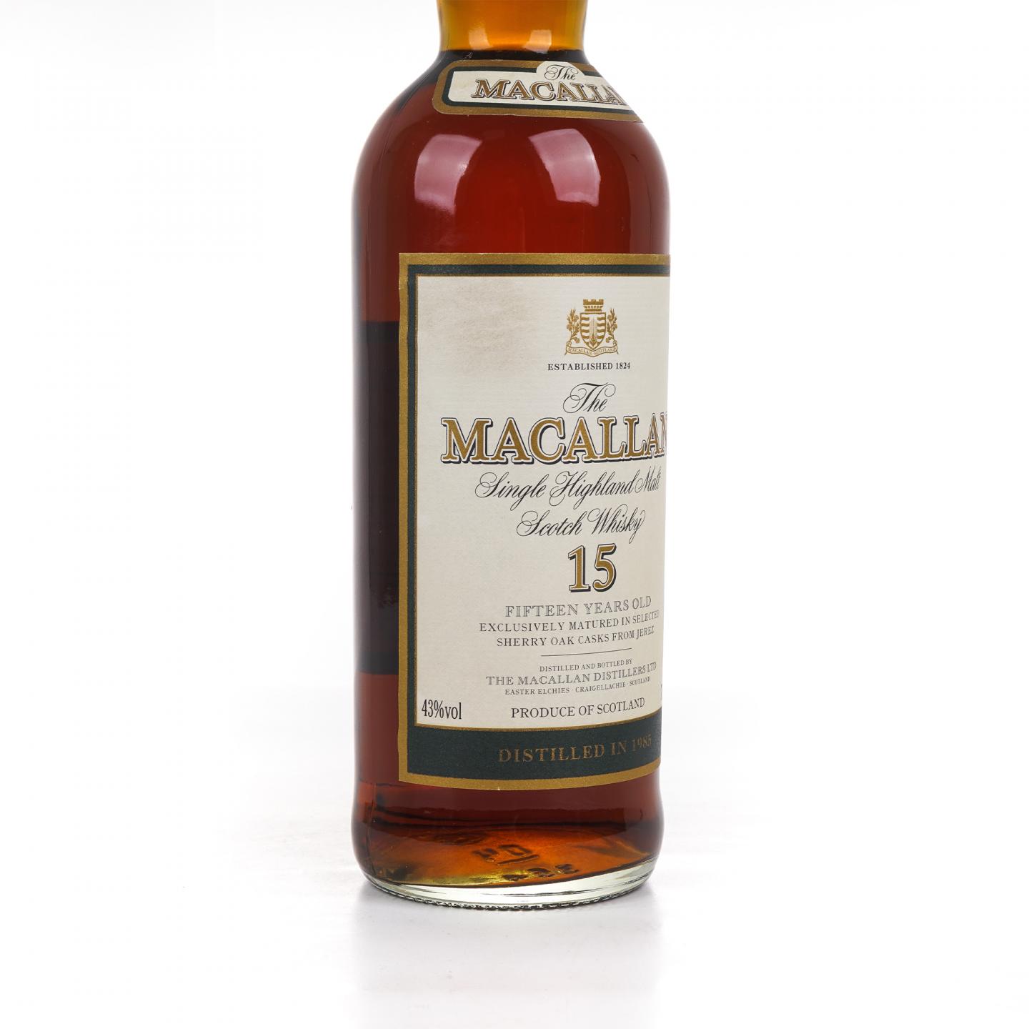 Macallan 麦卡伦 15年 1985 雪莉桶 750ml