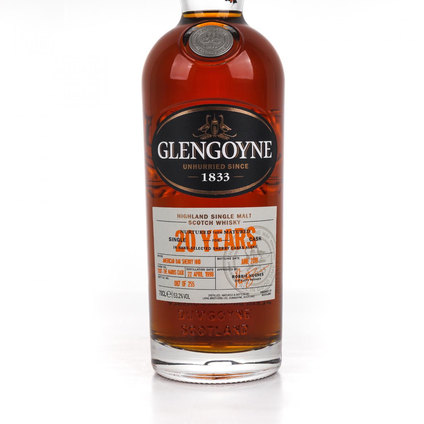 Glengoyne 格兰哥尼 20年 1998-2018
