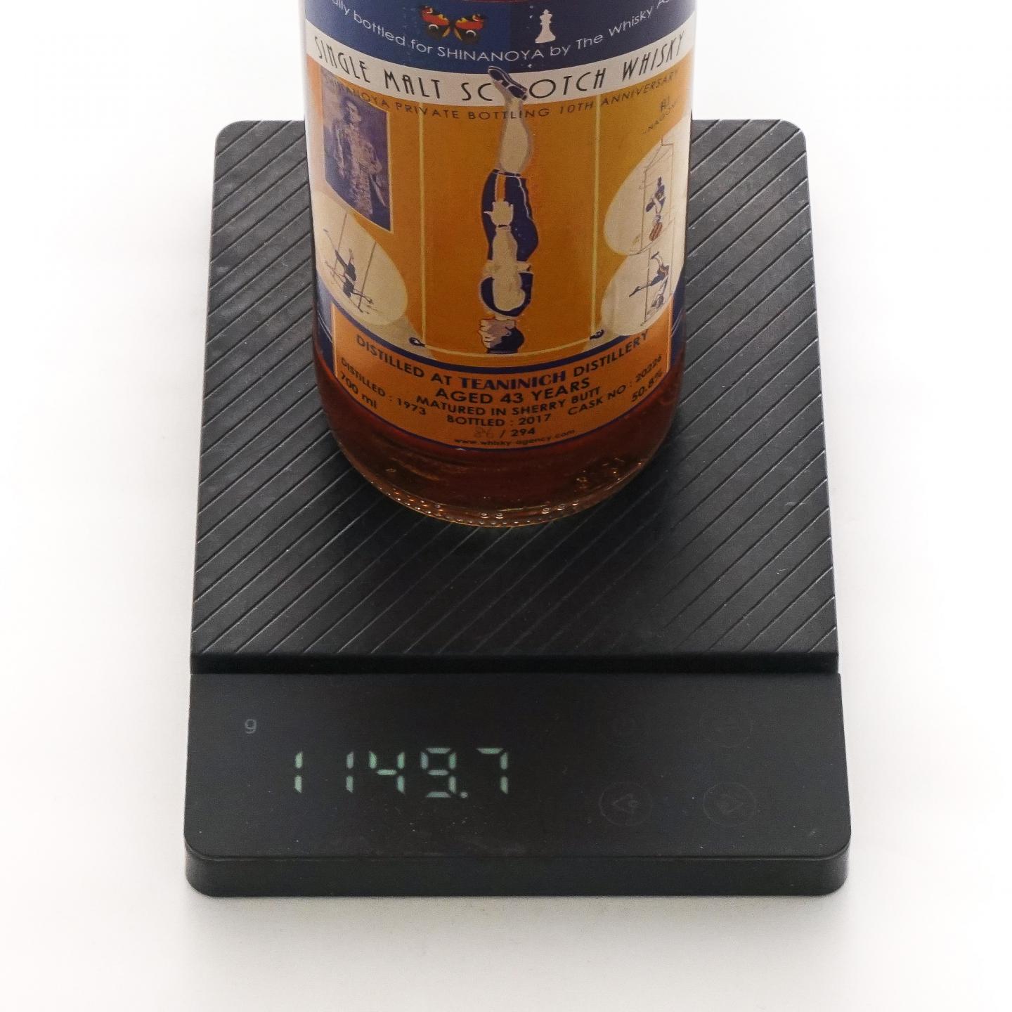 Teaninich 第林可 43年 1973-2017 TWA