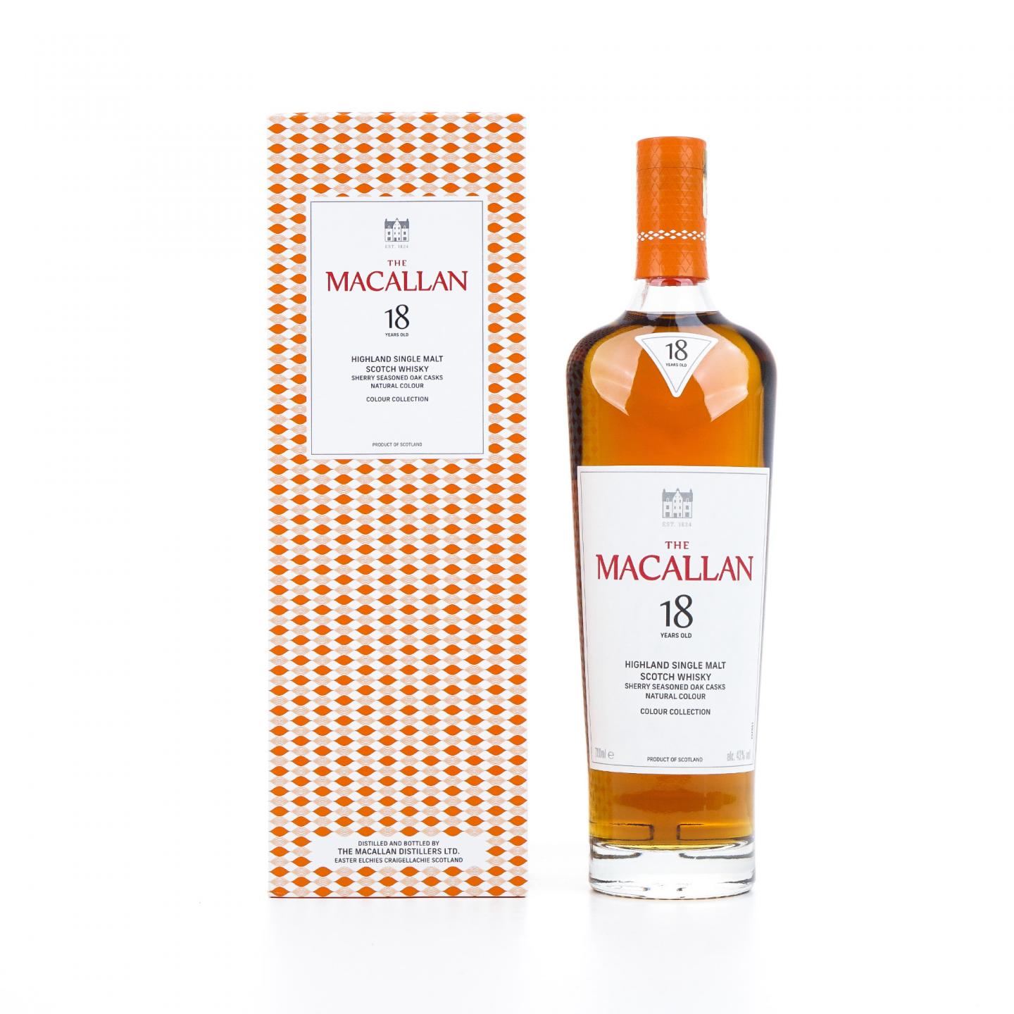 【附X光图】Macallan 麦卡伦 18年 Colour Collection 臻彩系列 