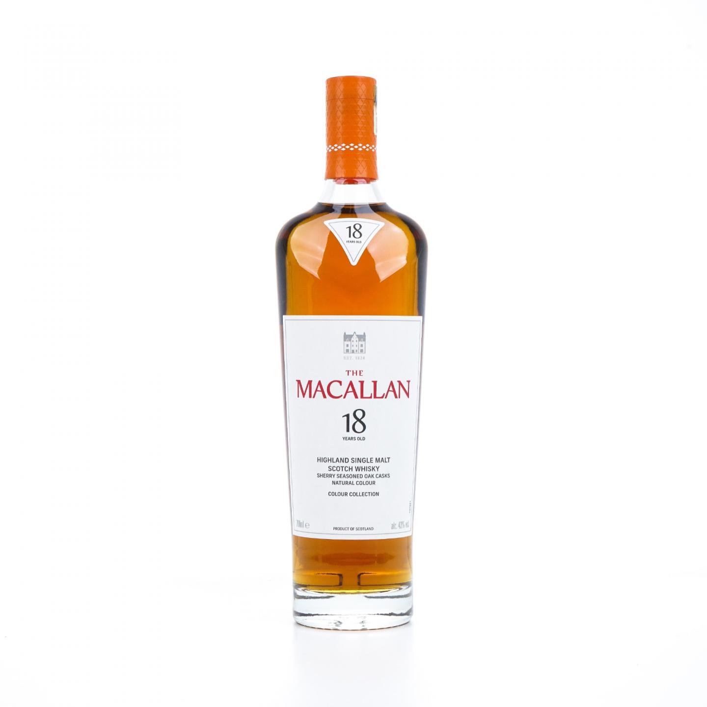 【附X光图】Macallan 麦卡伦 18年 Colour Collection 臻彩系列 