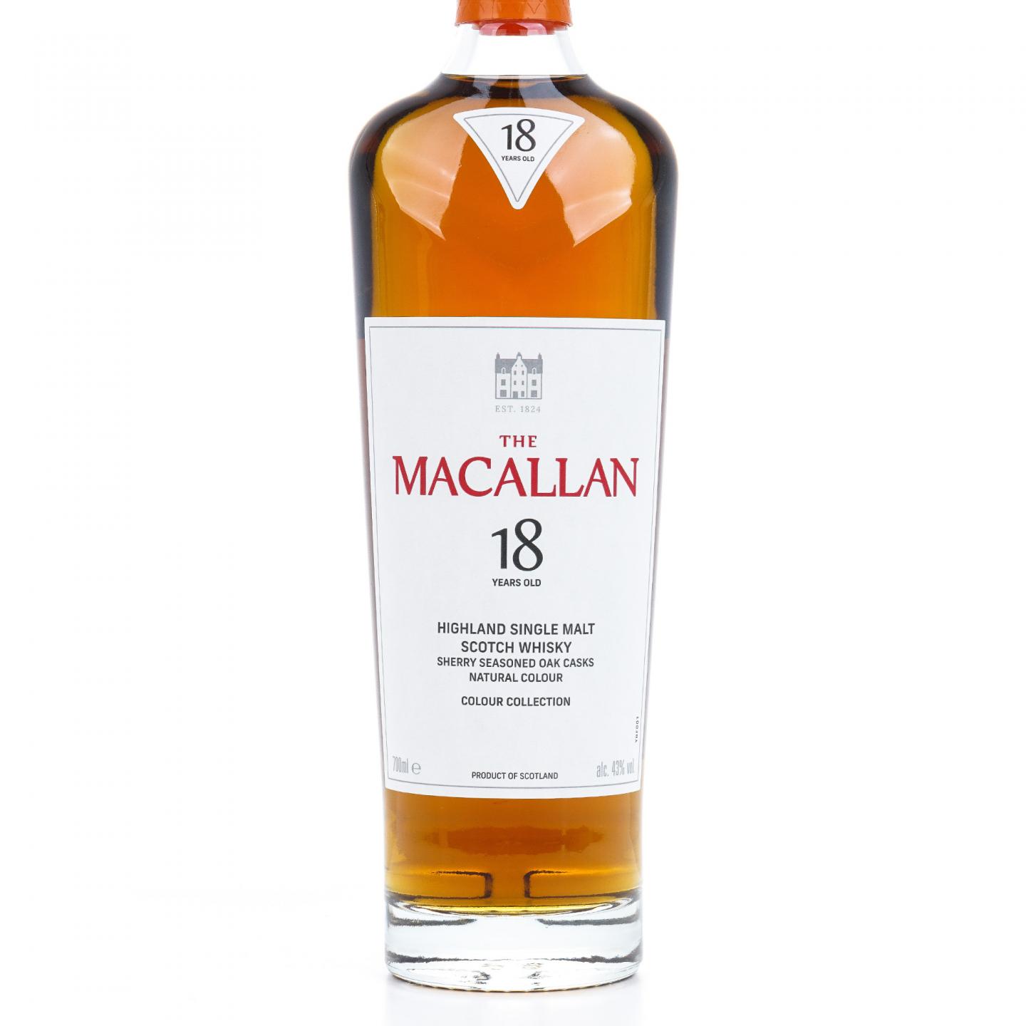 【附X光图】Macallan 麦卡伦 18年 Colour Collection 臻彩系列 