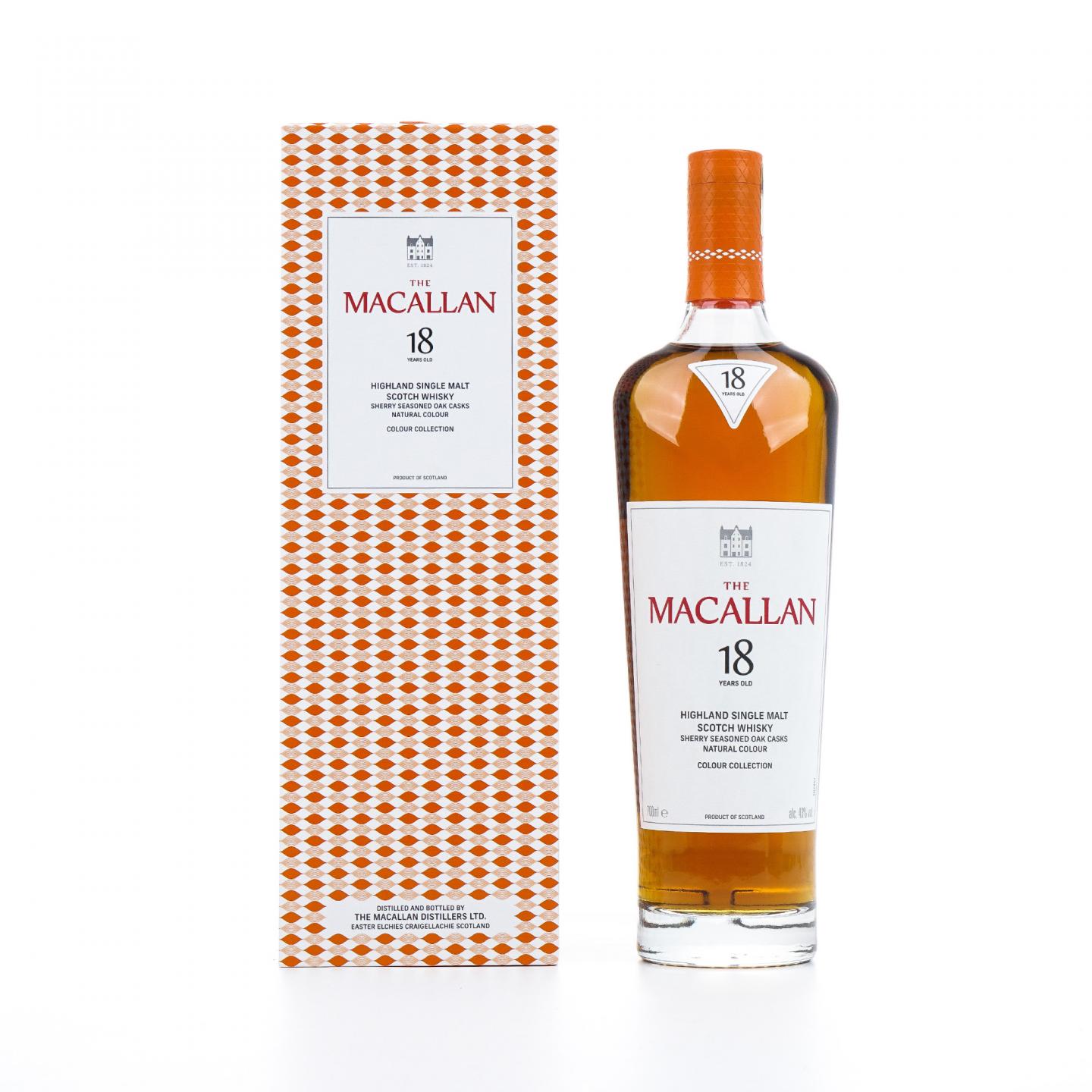 【附X光图】Macallan 麦卡伦 18年 Colour Collection 臻彩系列 700ml 
