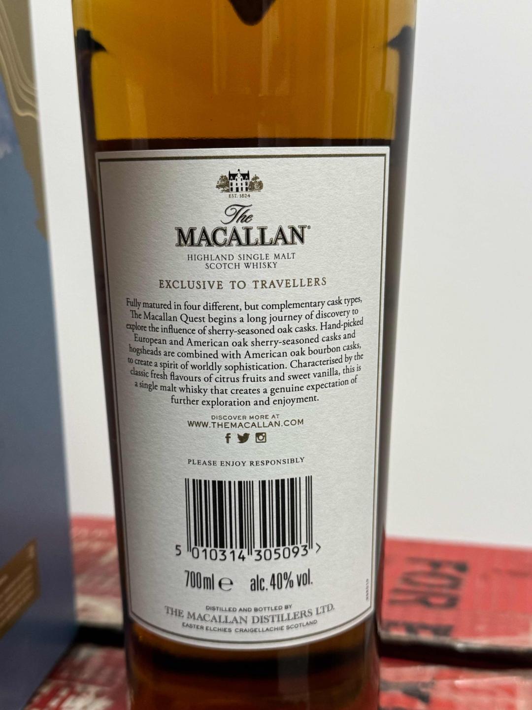 麦卡伦蓝天 系列版本 集邮收藏必备之一