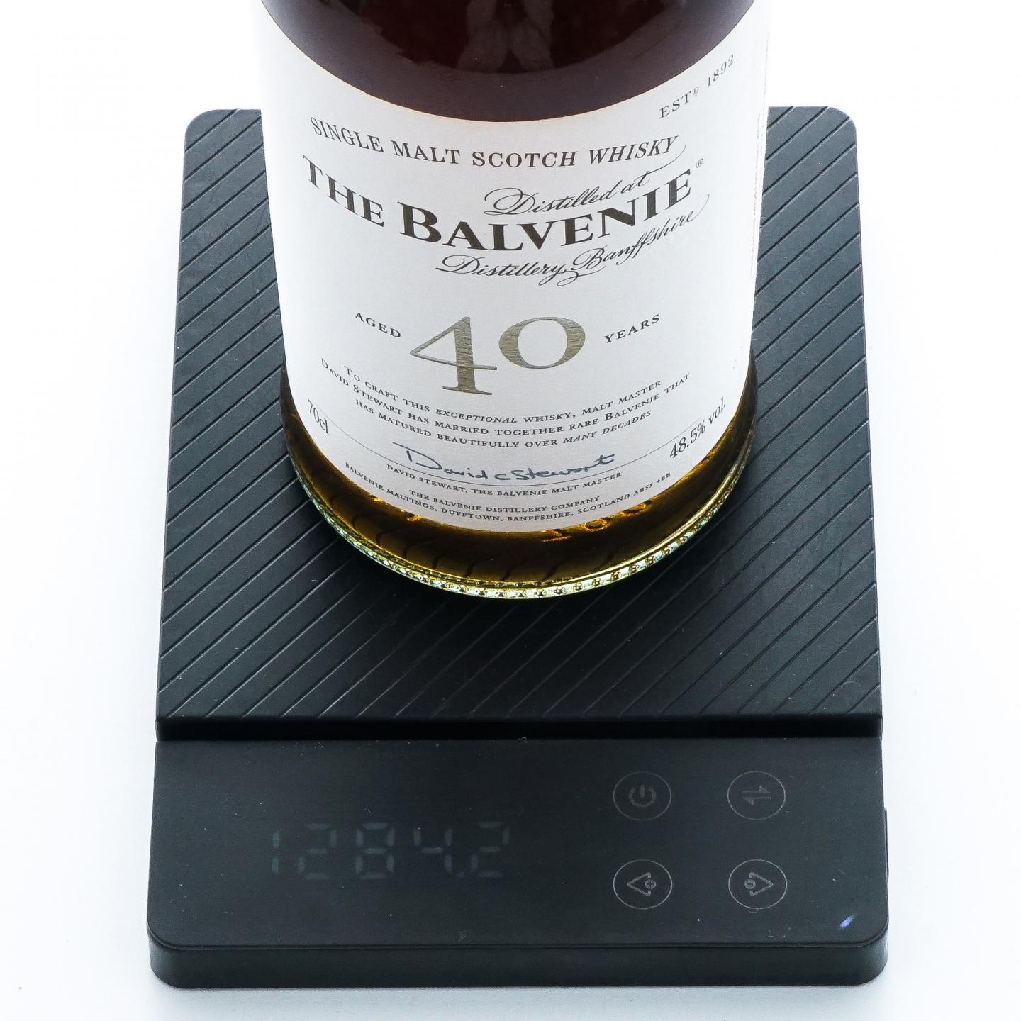 Balvenie 百富 40年 David Stewart 圆筒木盒