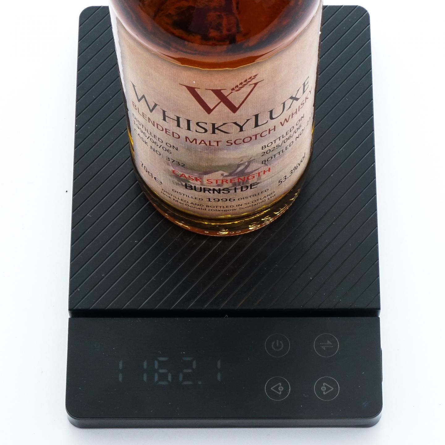 Burnside 29年 1996-2025 百富汤匙桶#3732 Whiskyluxe 桶强