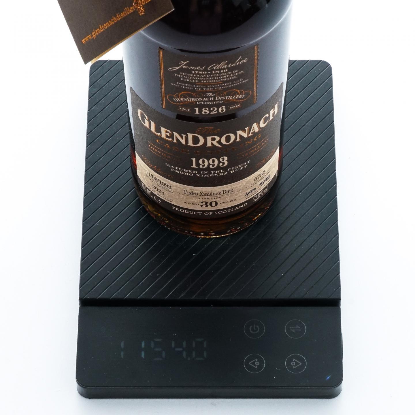 Glendronach 格兰多纳 30年 1993-2023 雪莉桶#6753