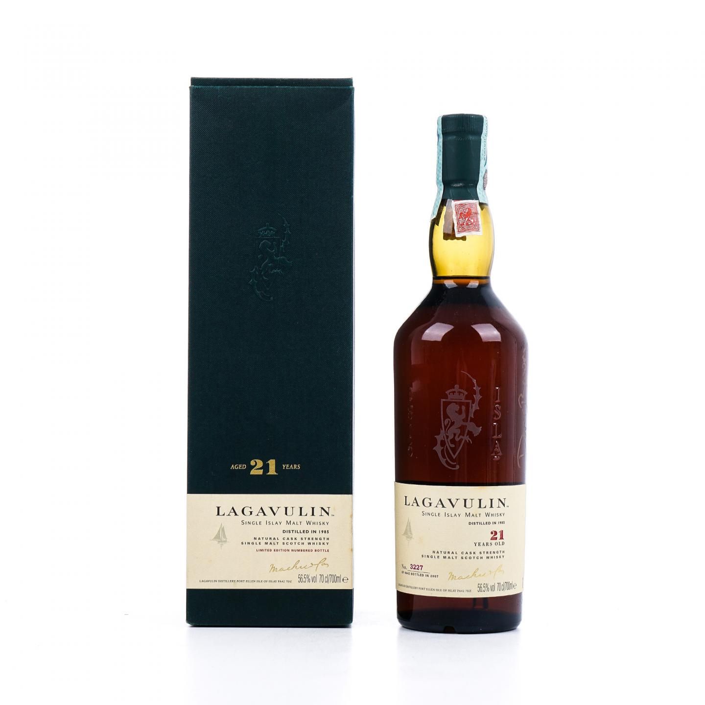 Lagavulin 乐加维林 21年 1985-2007 SR