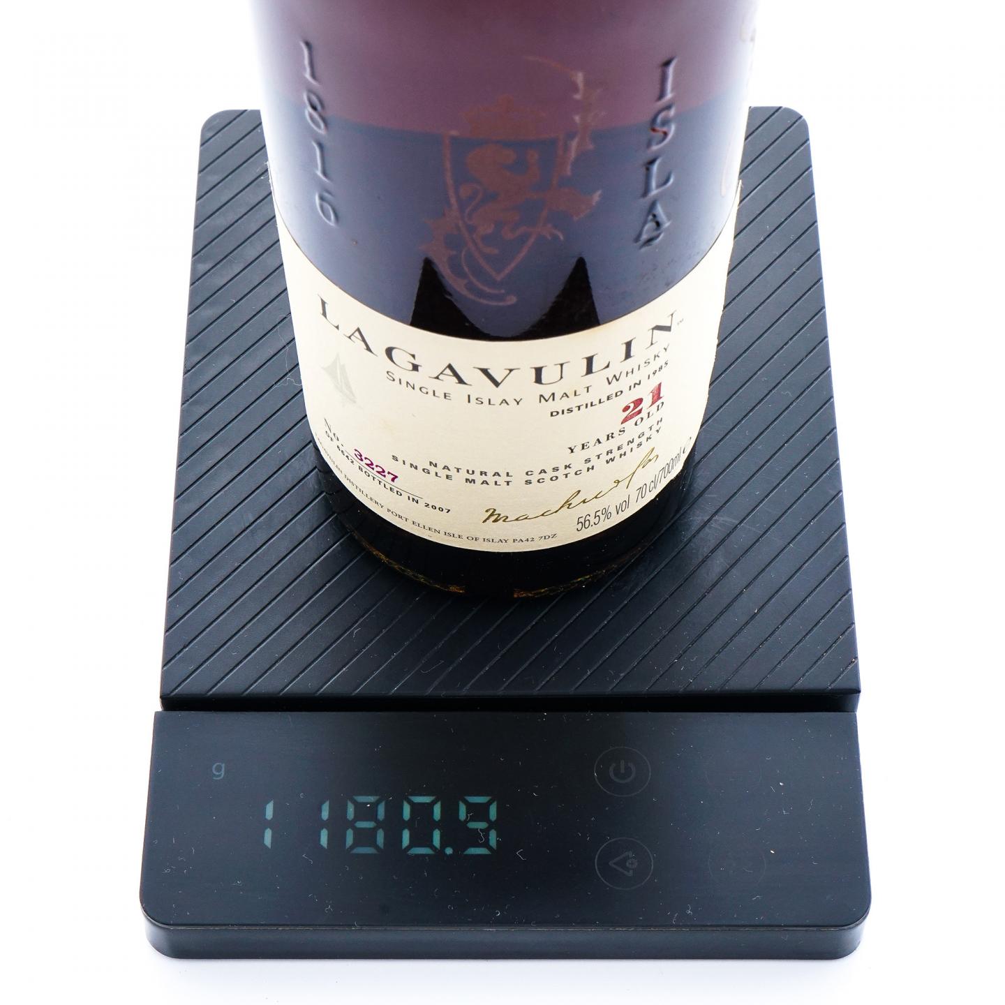 Lagavulin 乐加维林 21年 1985-2007 SR