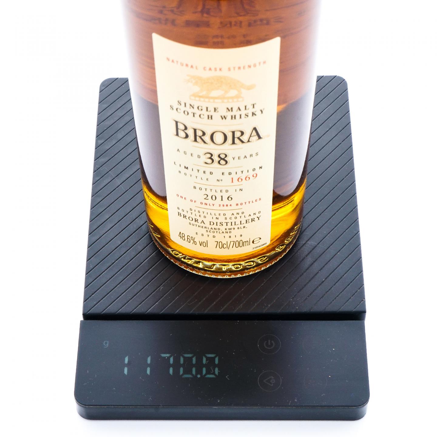 Brora 布朗拉 38年 2016版 SR系列 桶强