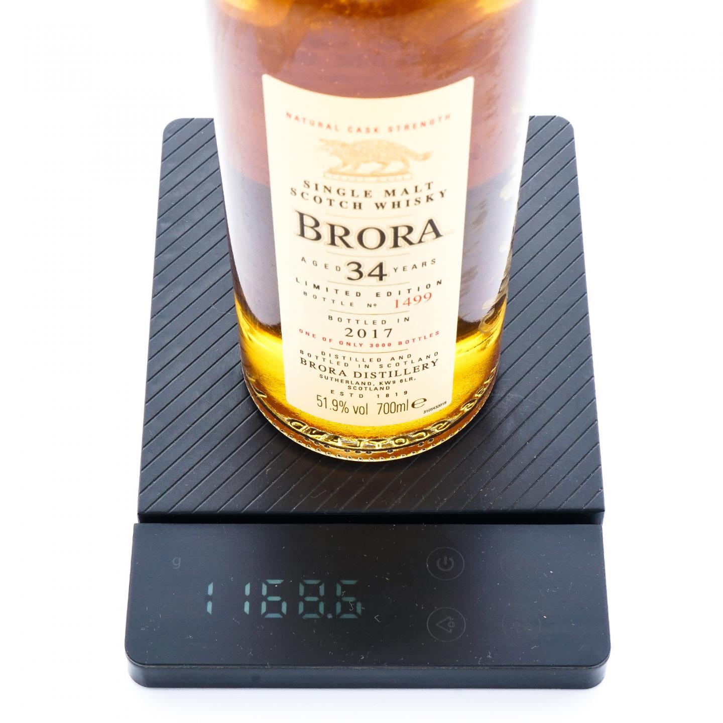 Brora 布朗拉 34年 2017 SR
