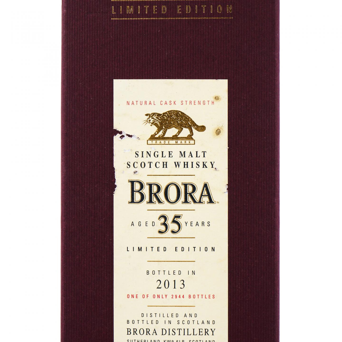 Brora 布朗拉 35年 2013 Special Releases 行货
