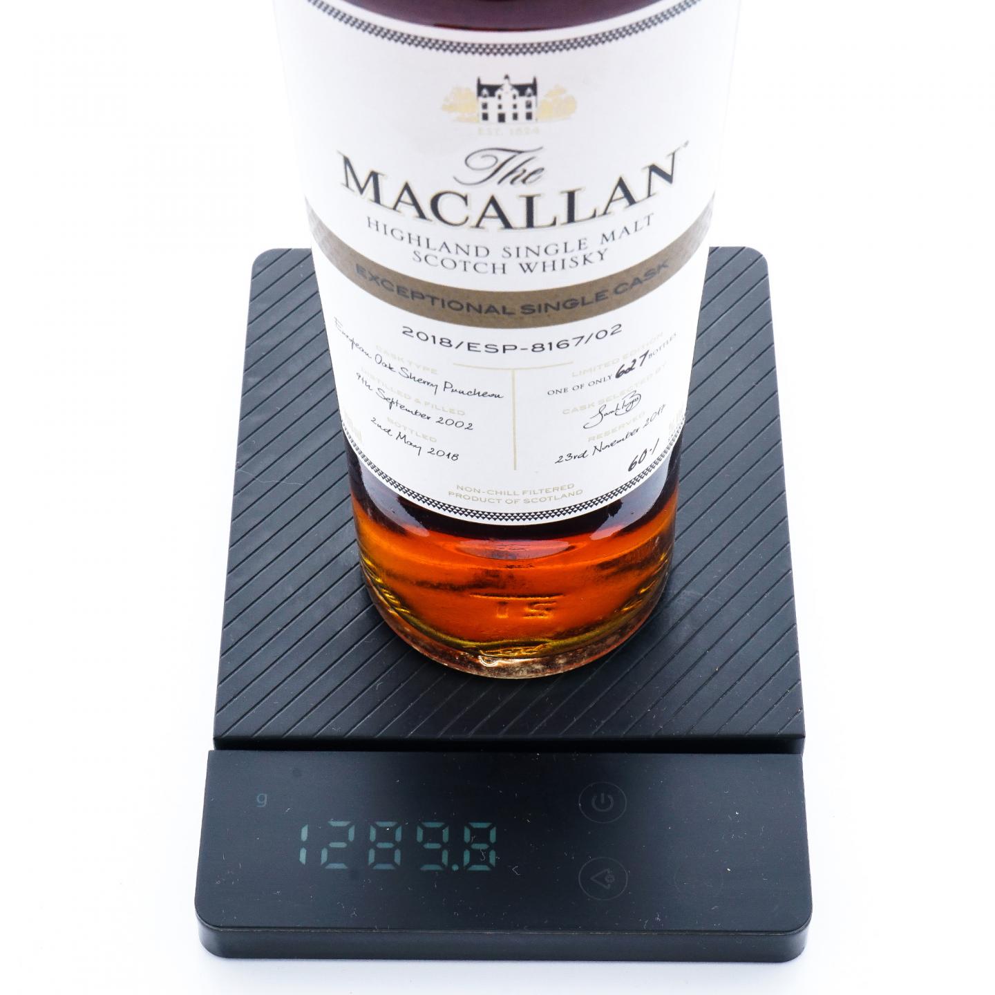 Macallan 麦卡伦 2002-2018 ESC 雪莉单桶