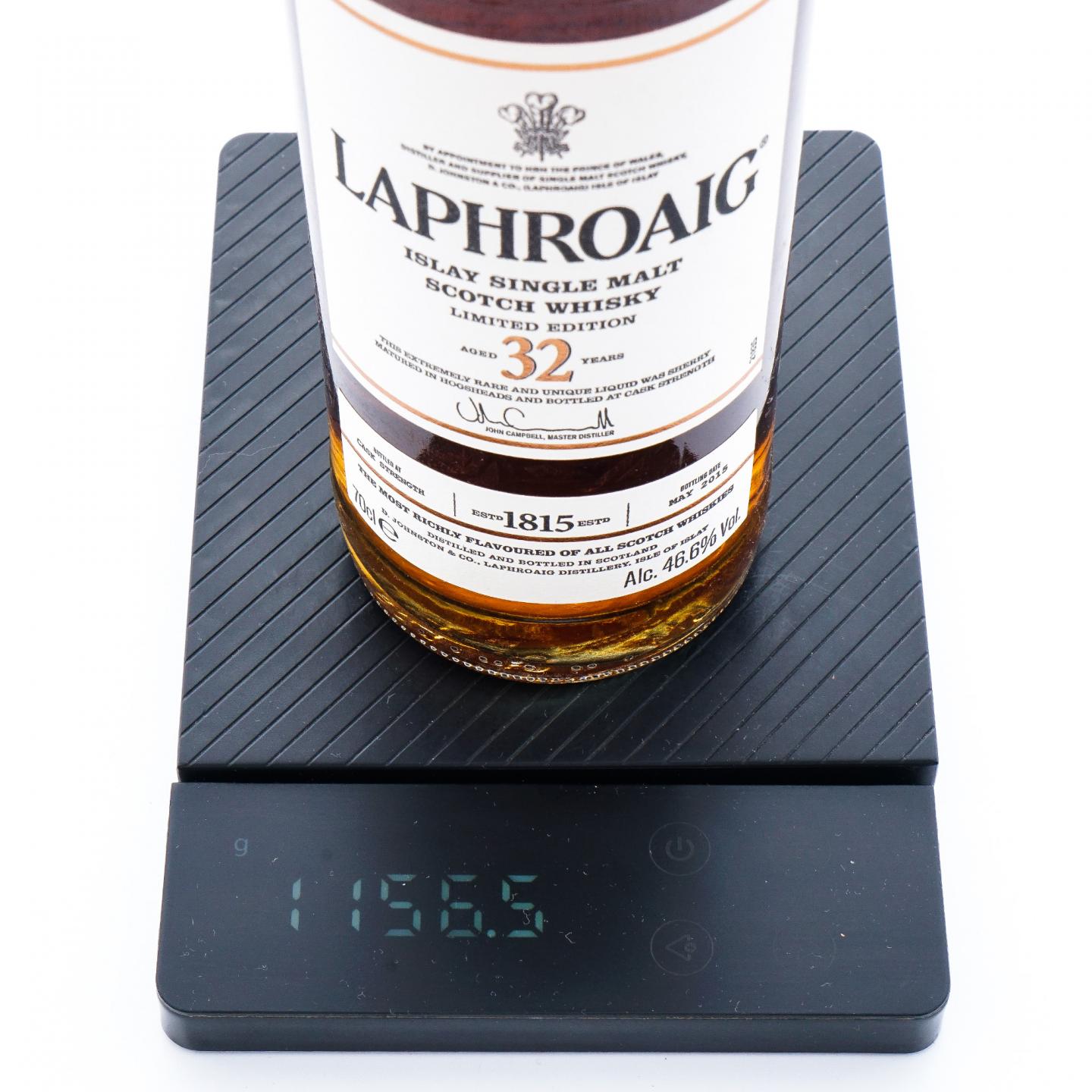 Laphroaig 拉弗格 32年 2015 桶强