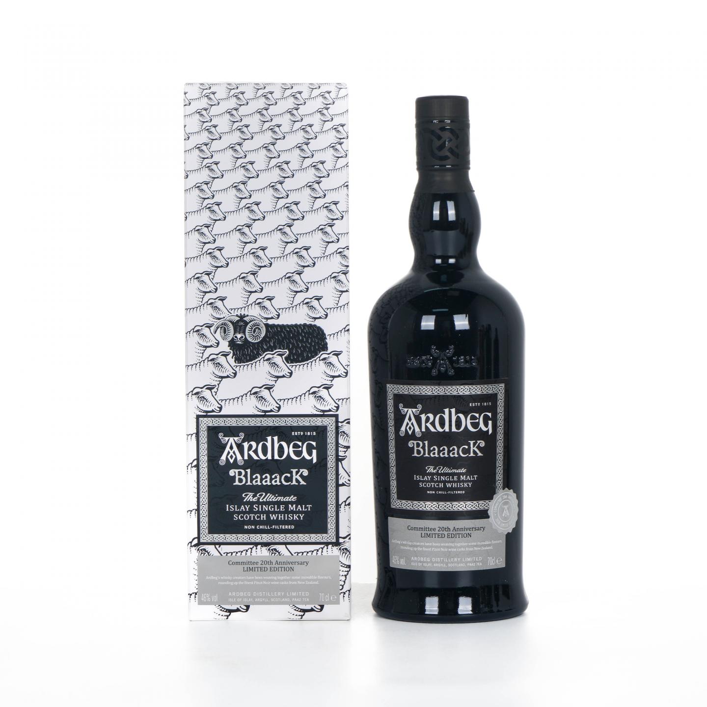 Ardbeg 阿贝 Blaaack 黑羊 2020 委员会20周年纪念