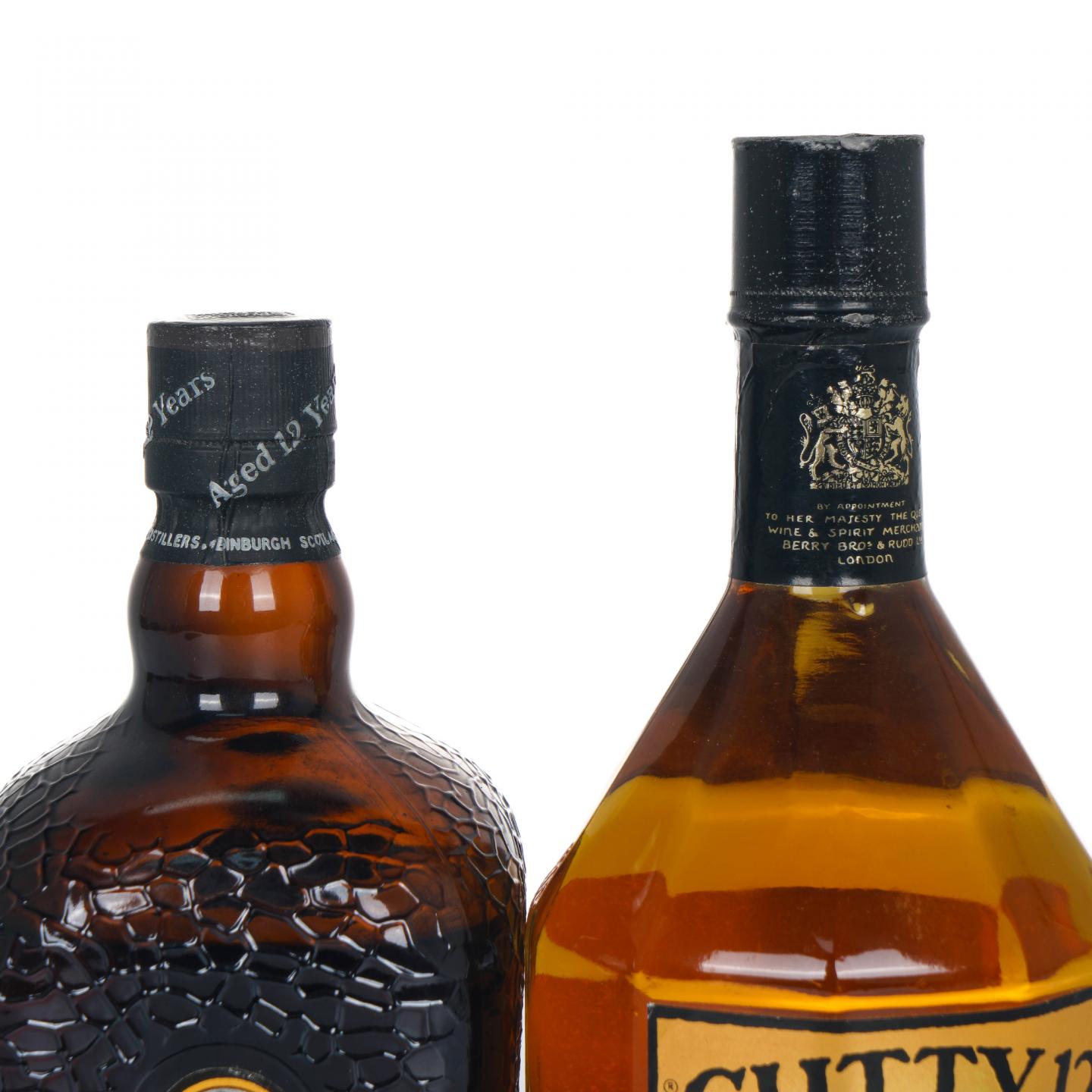Grand Old Parr/Cutty 12年 调和 750ml 2支组