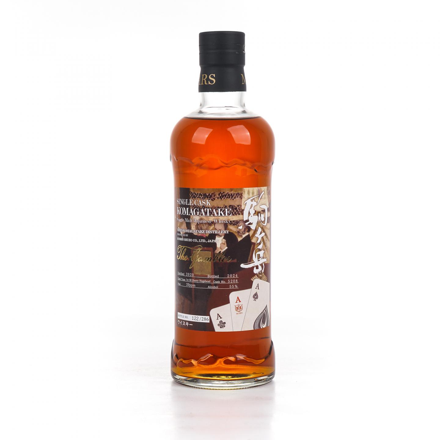 Mars 信州 驹之岳 2020-2024 雪莉桶 单桶#5208