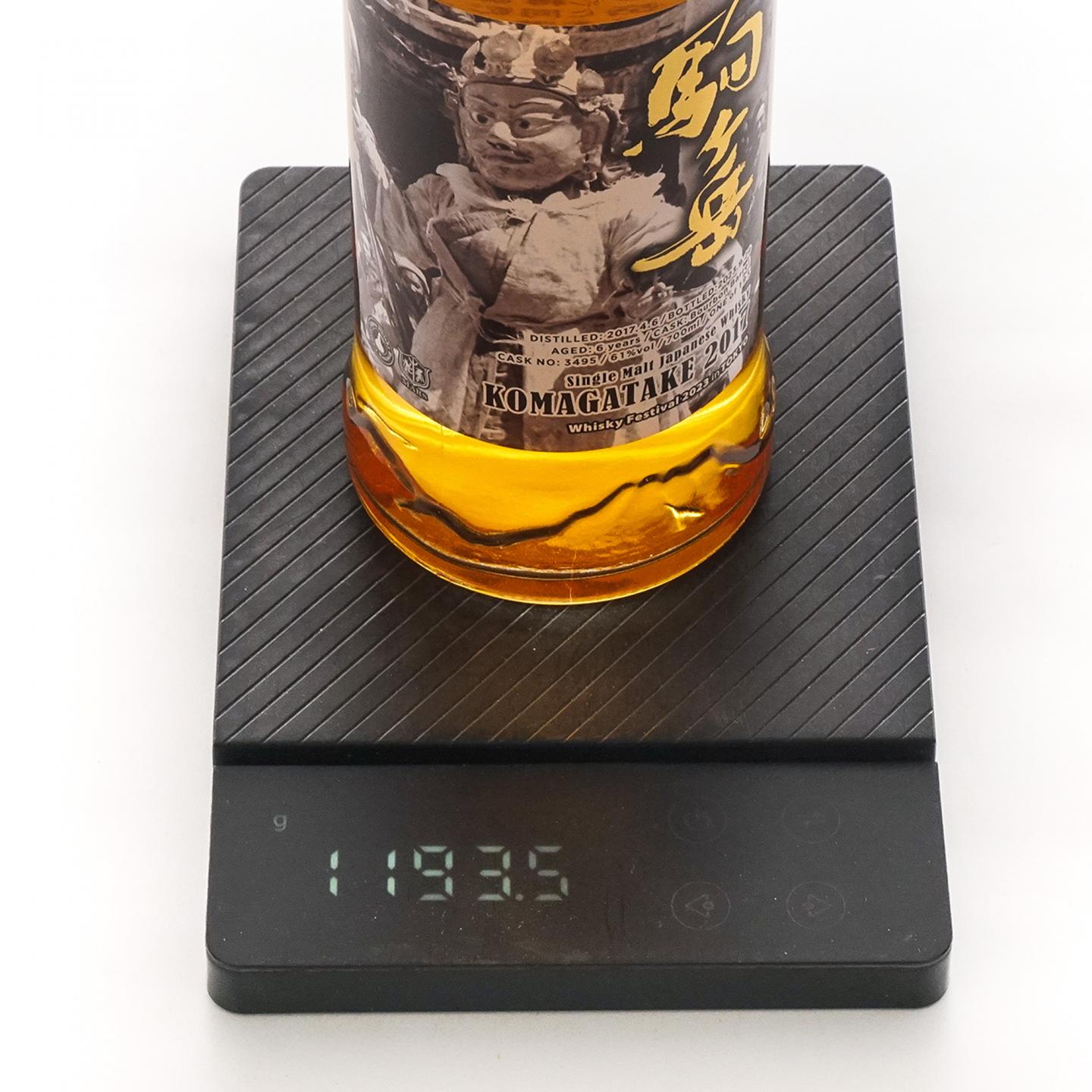 Mars 信州 驹之岳 6年 2017-2023 波本桶#3495