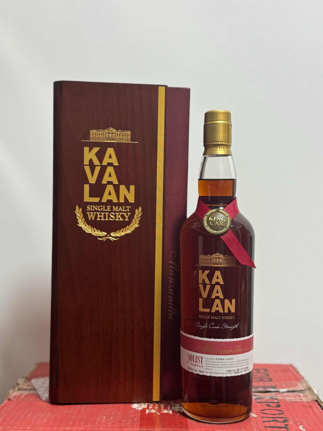 噶玛兰红王 2017年老版本 老酒更佳