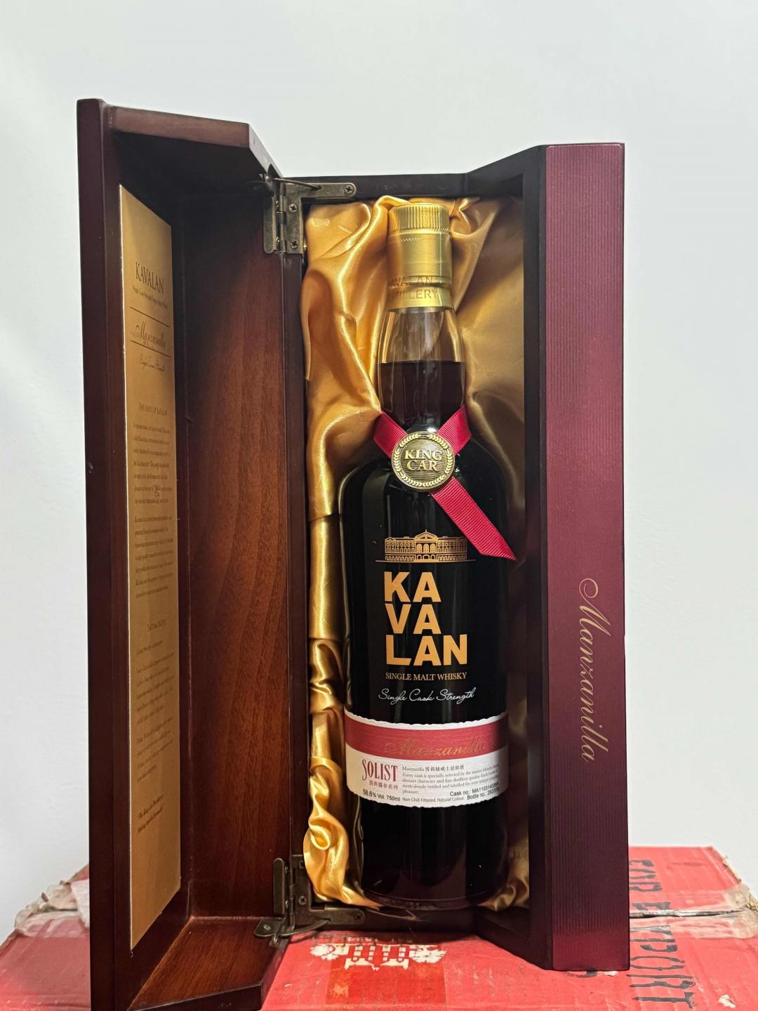 噶玛兰红王 2017年老版本 老酒更佳