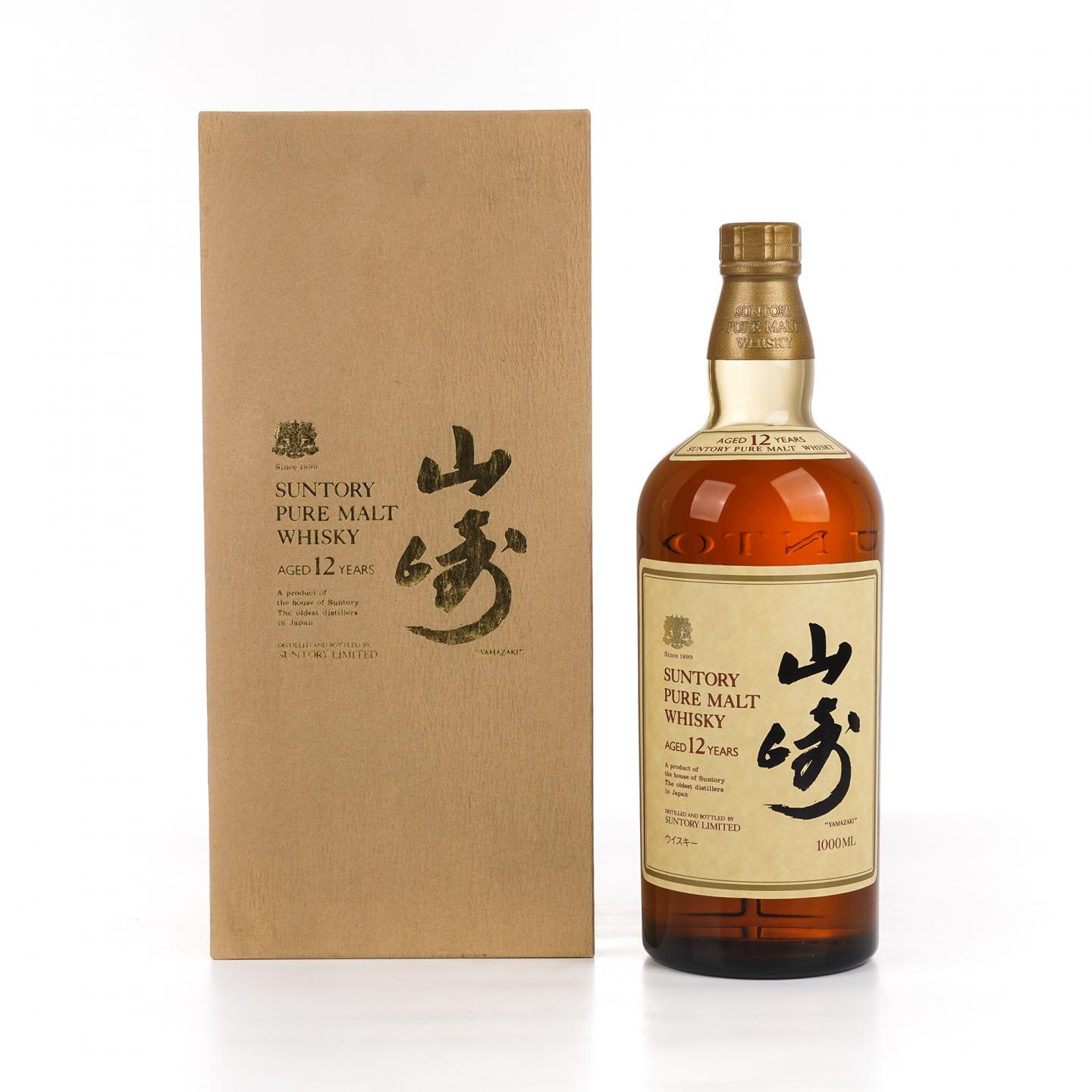 山崎 12年 金狮标 Pure Malt 1000ml