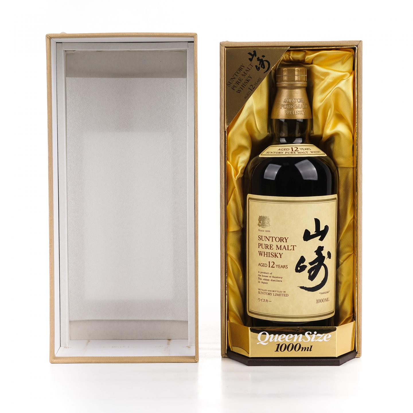山崎 12年 金狮标 Pure Malt 1000ml
