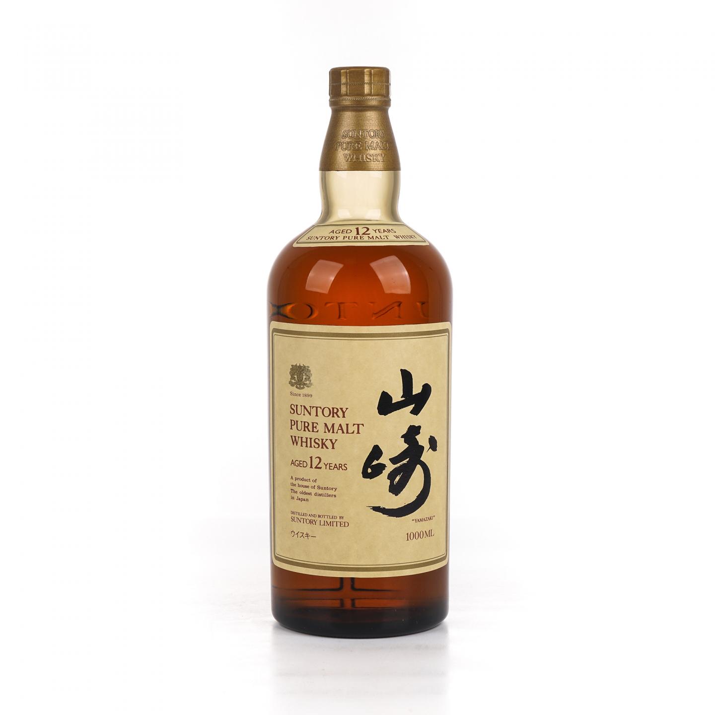 山崎 12年 金狮标 Pure Malt 1000ml