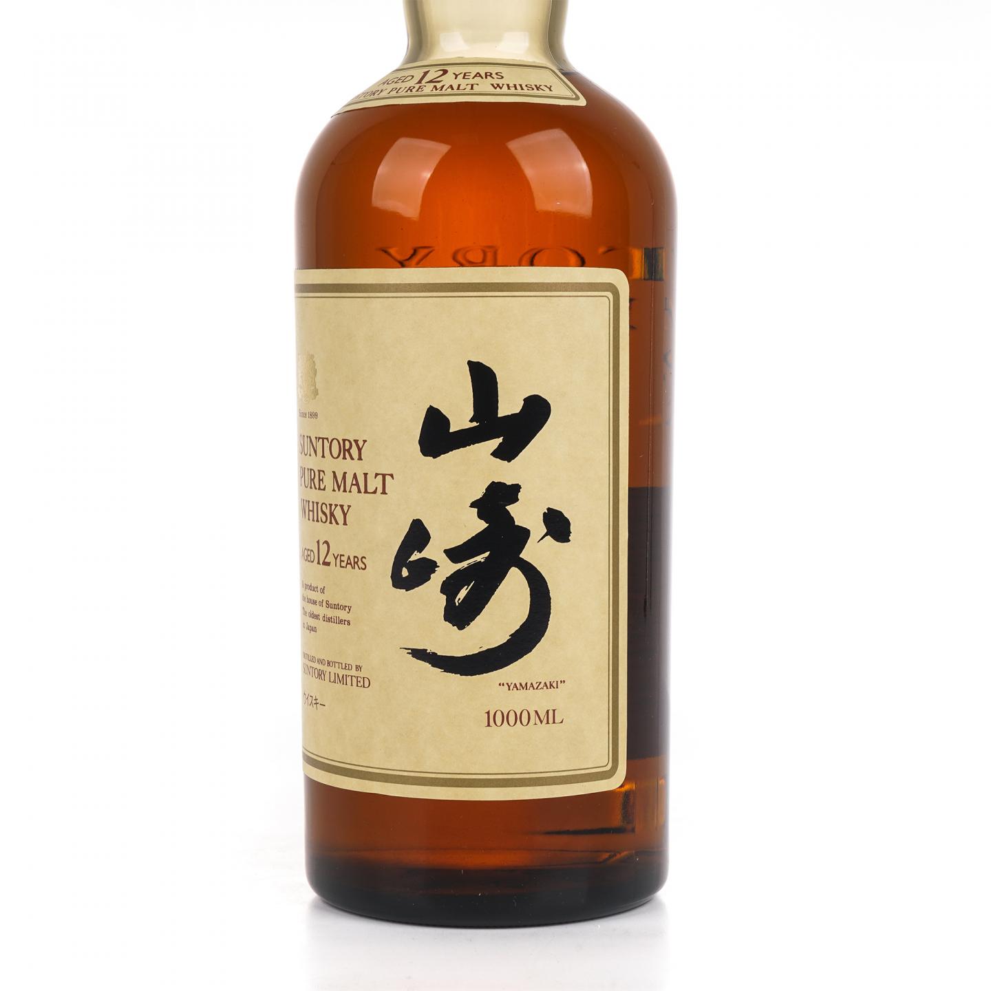 山崎 12年 金狮标 Pure Malt 1000ml