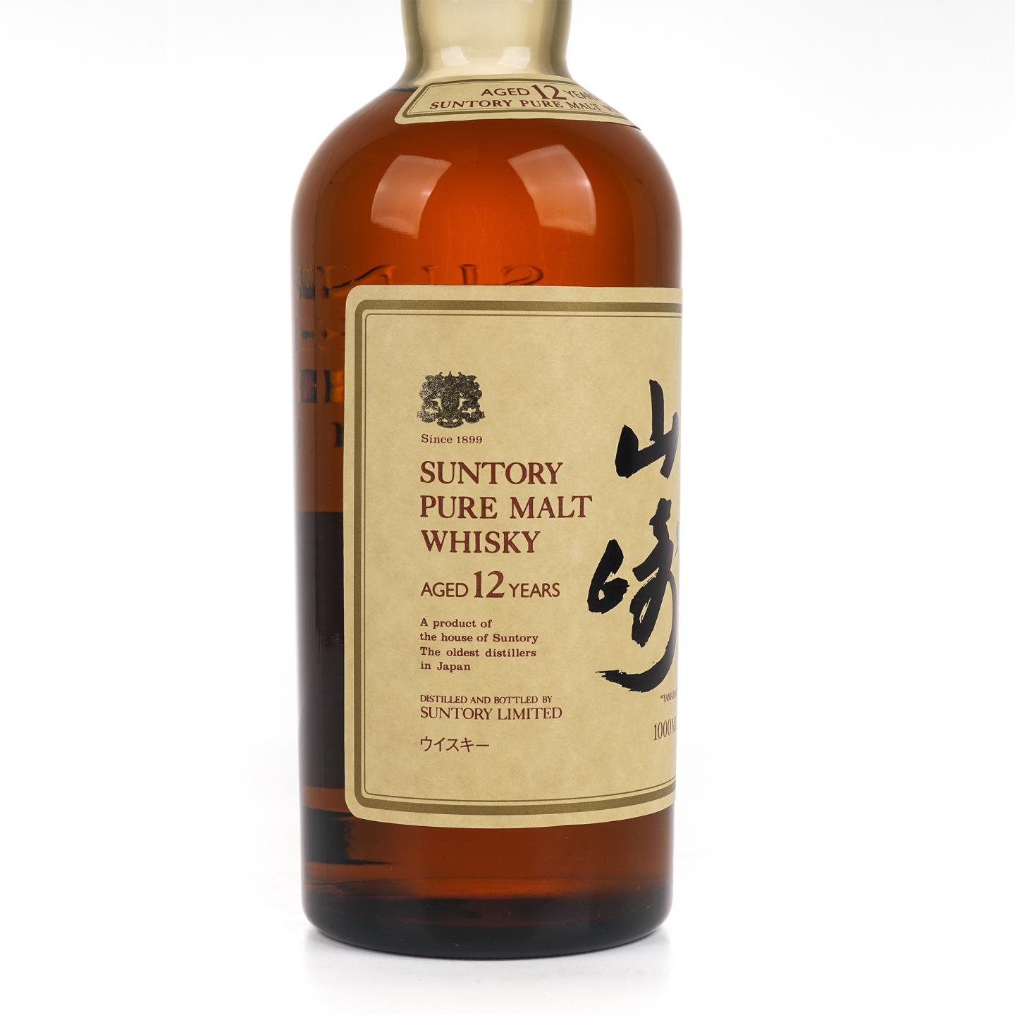 山崎 12年 金狮标 Pure Malt 1000ml