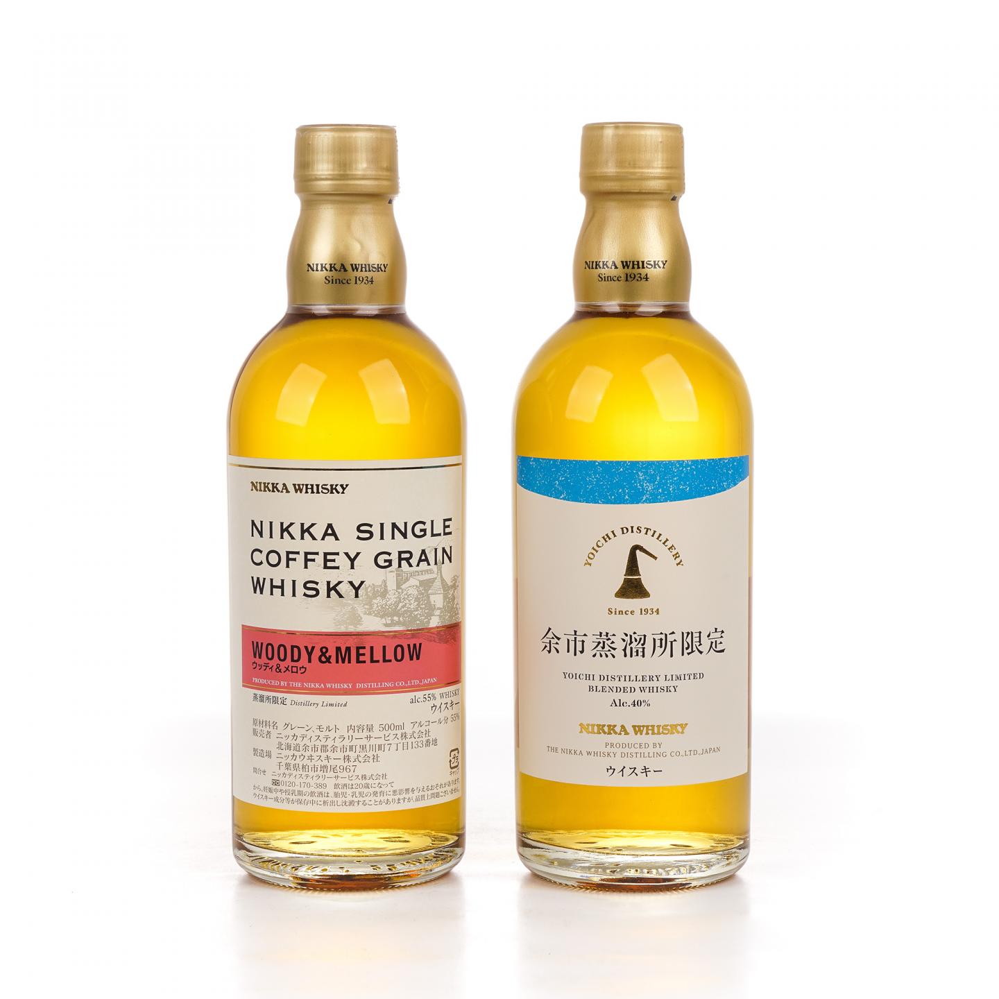 Nikka 风味桶系列 Woody& Mellow /余市蒸馏所限定 500ml*2瓶组