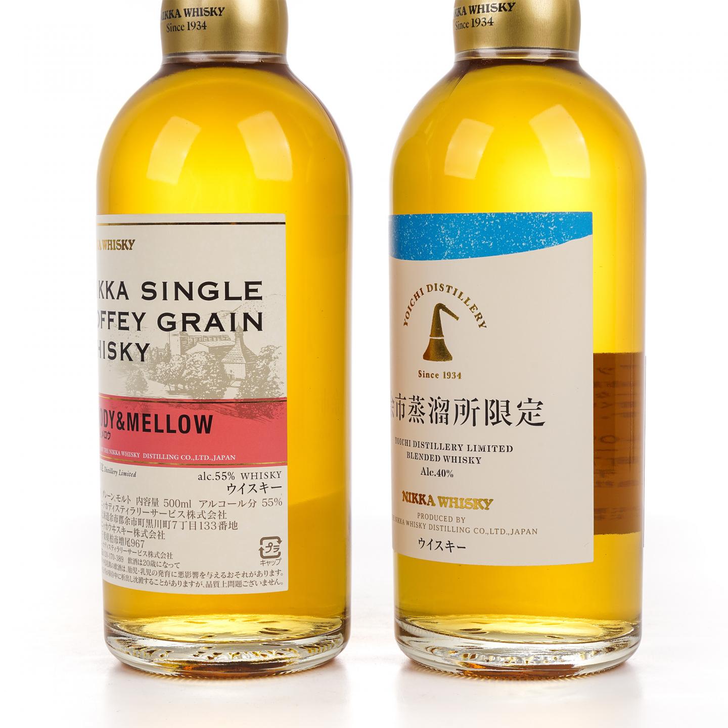 Nikka 风味桶系列 Woody& Mellow /余市蒸馏所限定 500ml*2瓶组