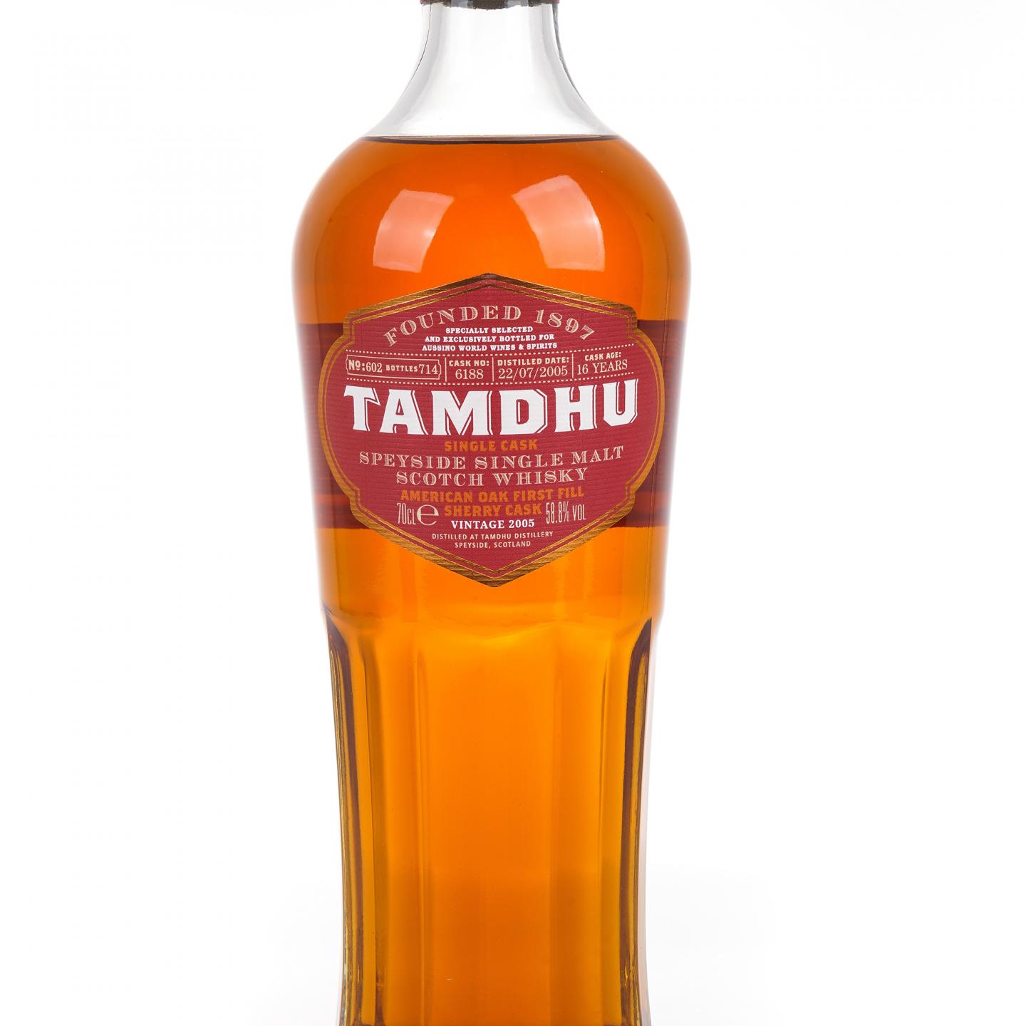 Tamdhu 檀都 16年 2005-2022 雪莉桶#6188