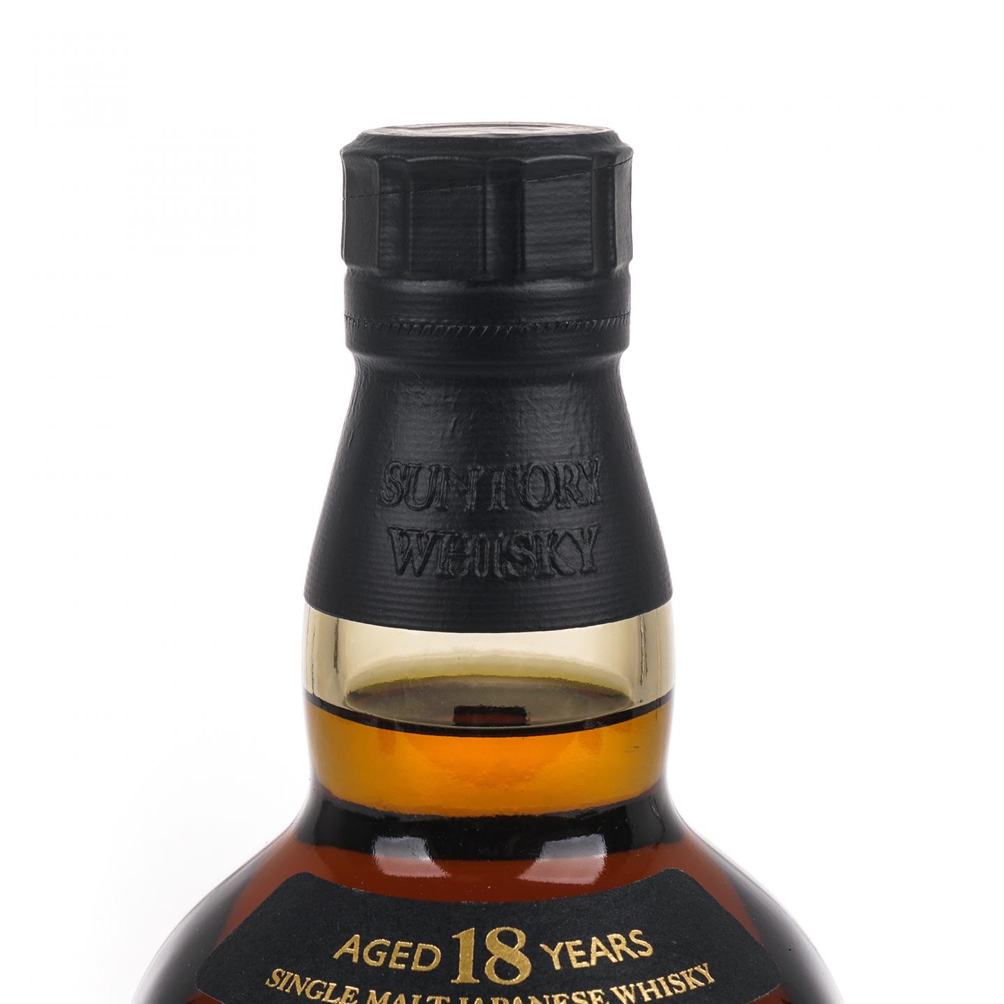 山崎 18年 黑标金字