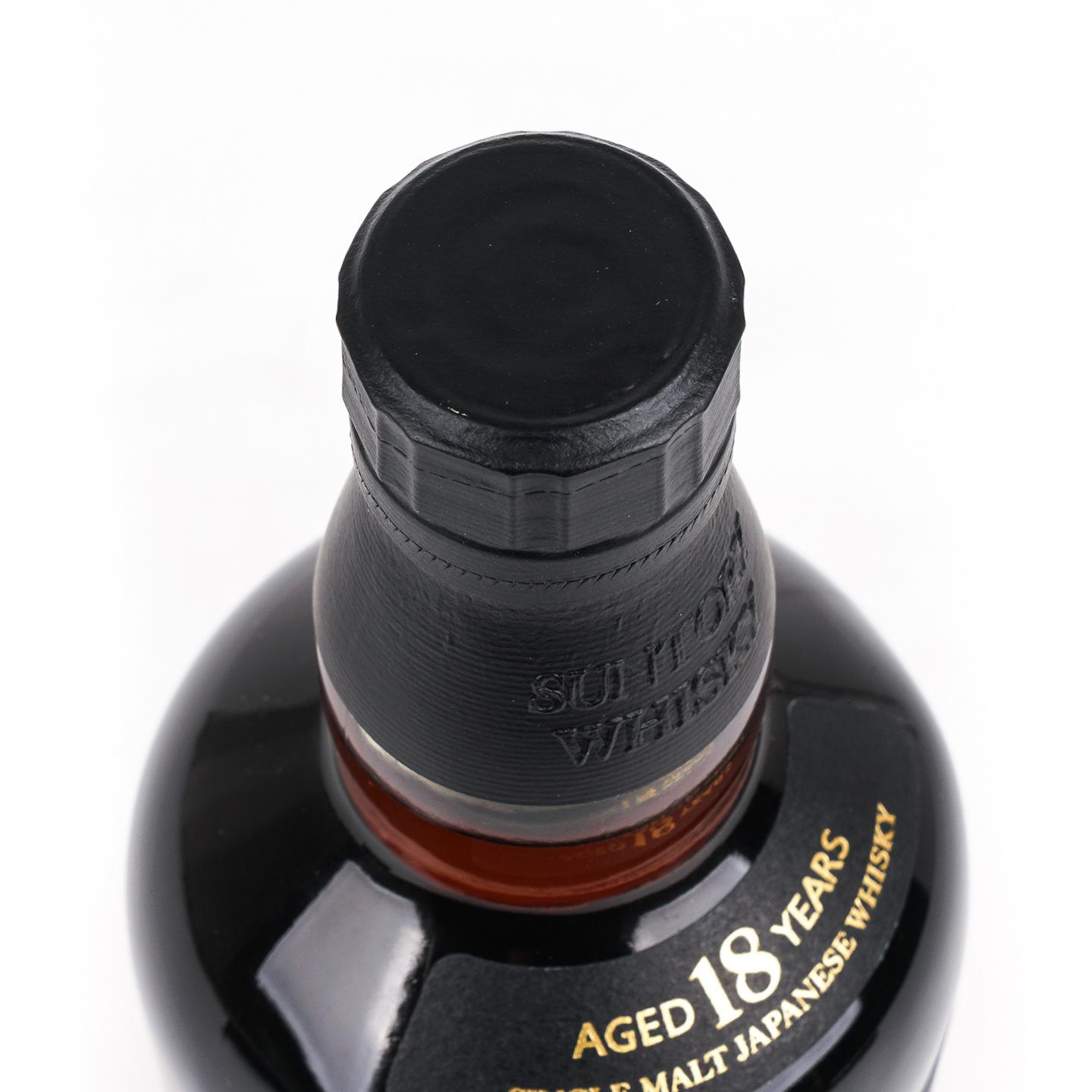 山崎 18年 黑标金字