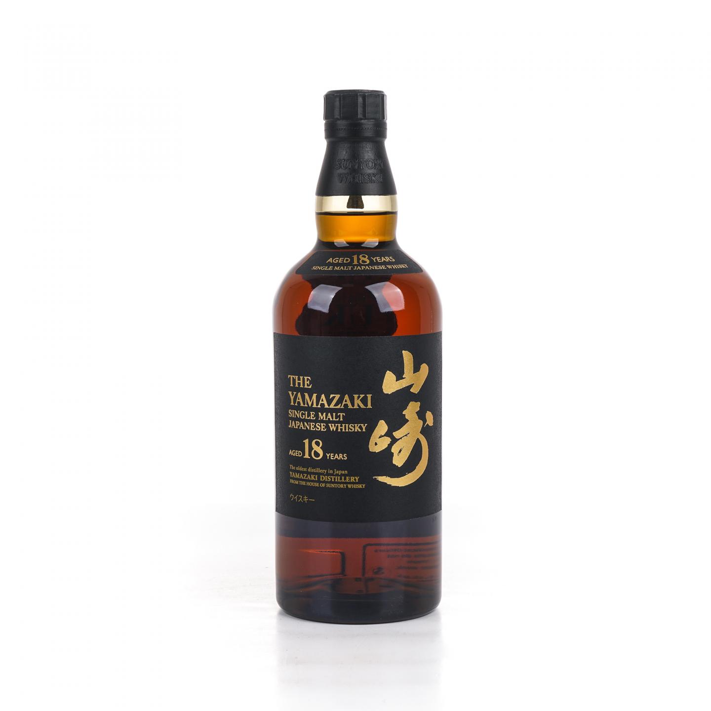 山崎 18年 金字黑标 Single Malt 700ml