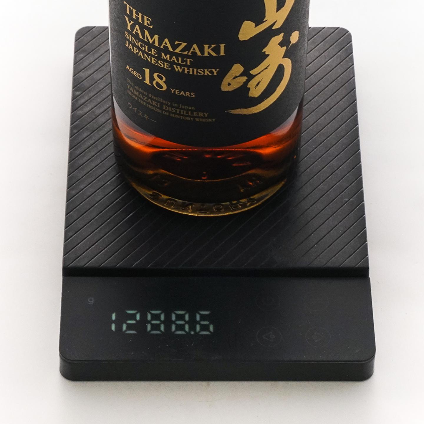 山崎 18年 黑标金字