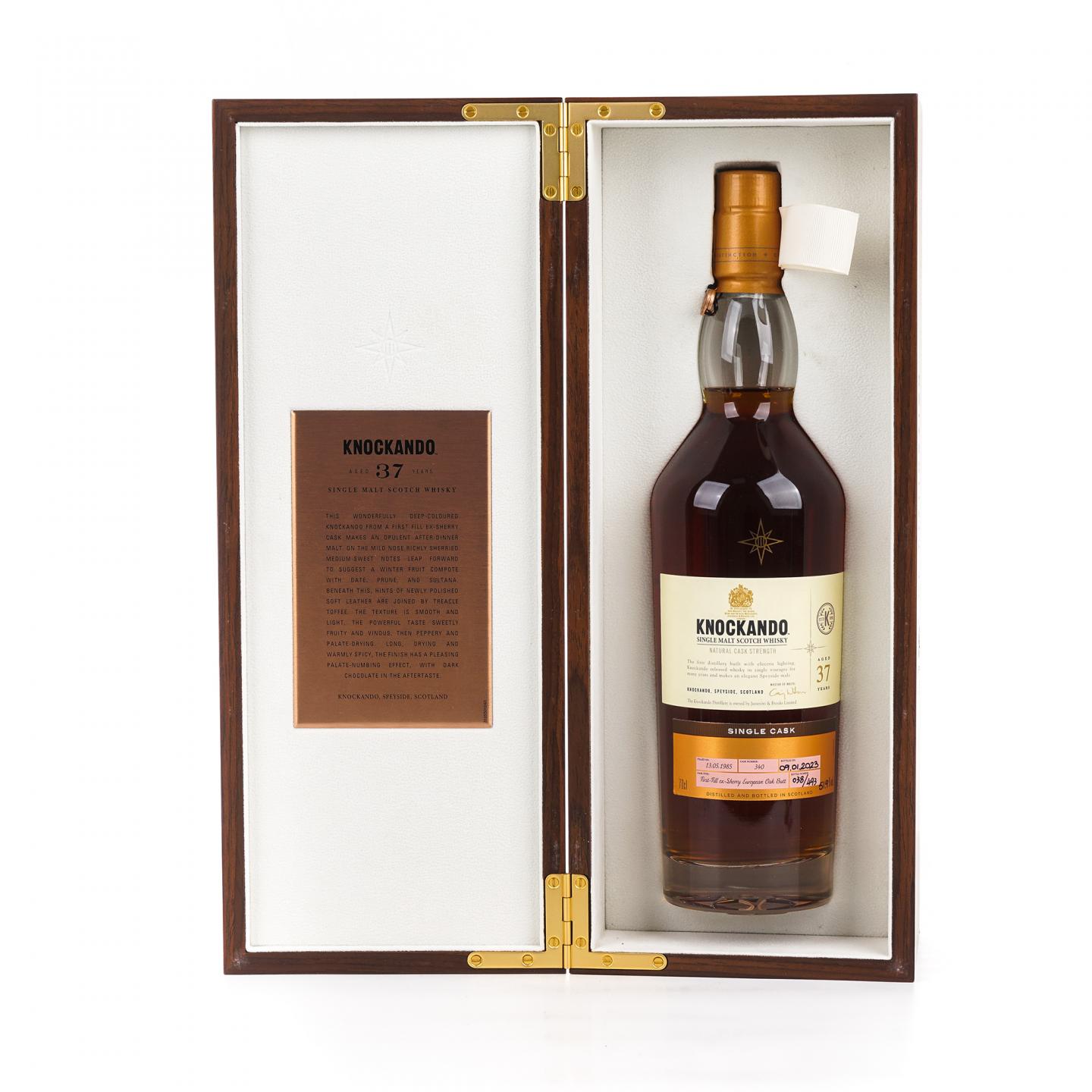 Knockando 洛坎多 37年 1985-2023 COD星星标