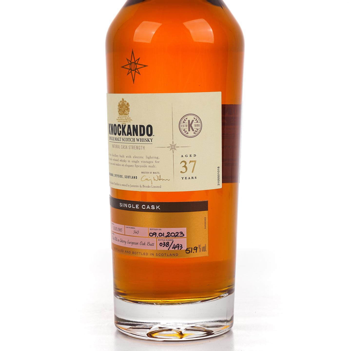 Knockando 洛坎多 37年 1985-2023 COD星星标