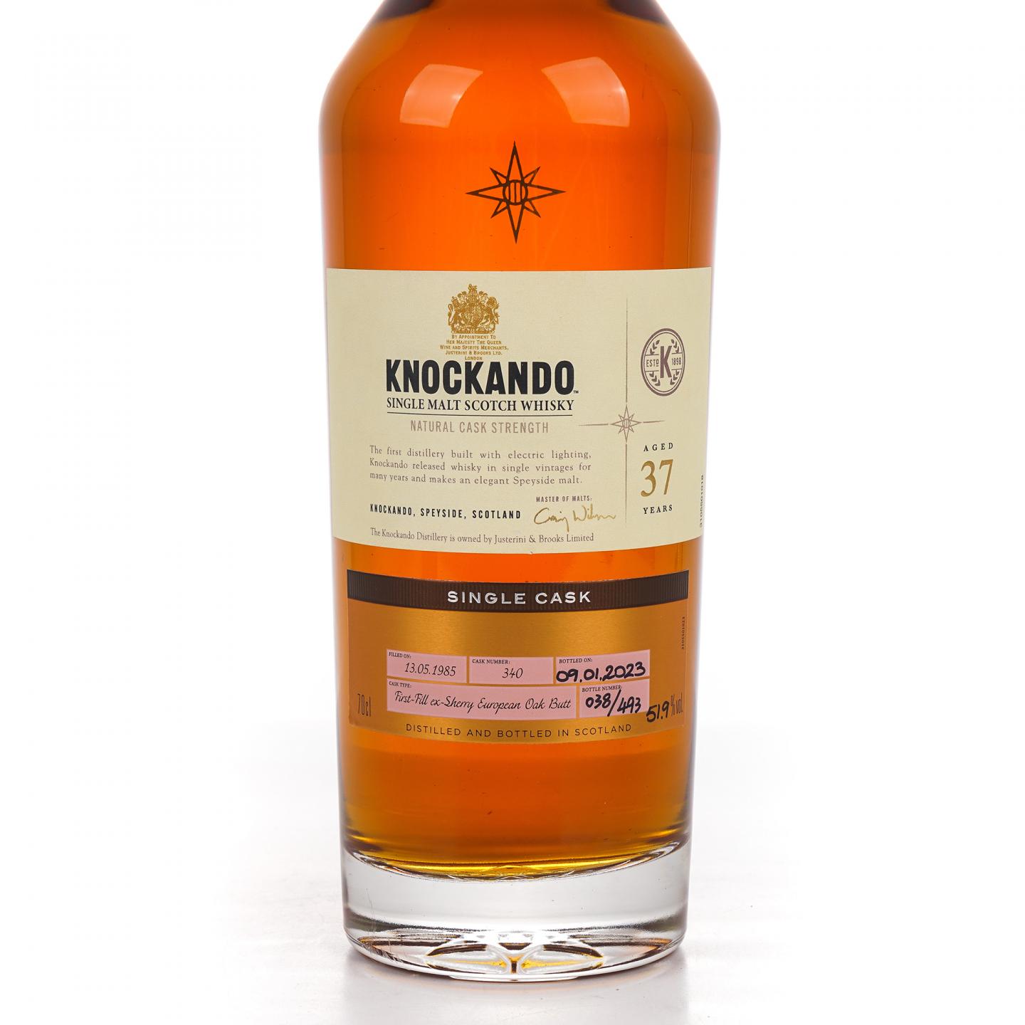 Knockando 洛坎多 37年 1985-2023 COD星星标