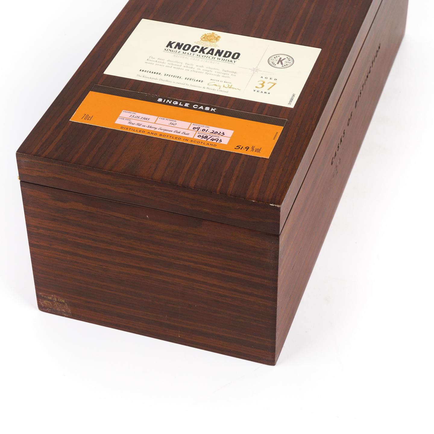 Knockando 洛坎多 37年 1985-2023 COD星星标