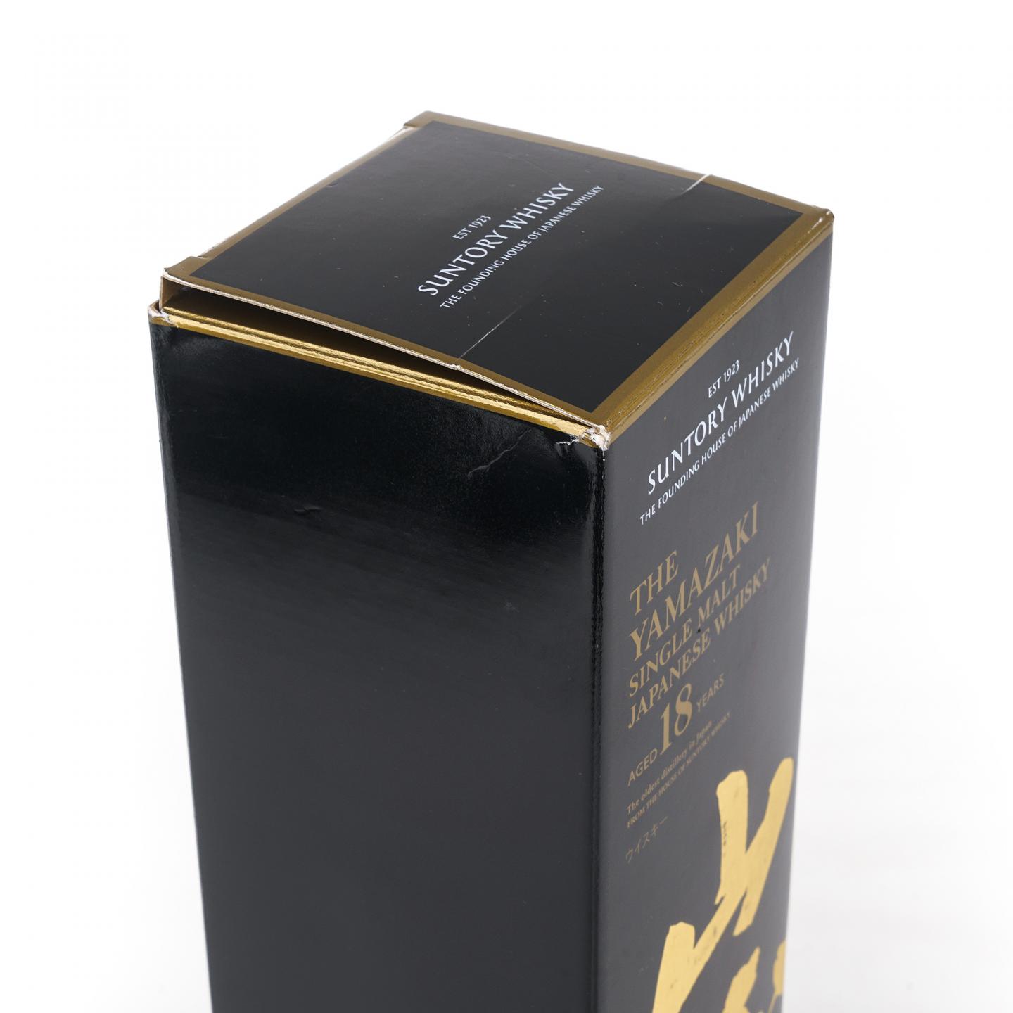 山崎 18年 金字黑标 700ml