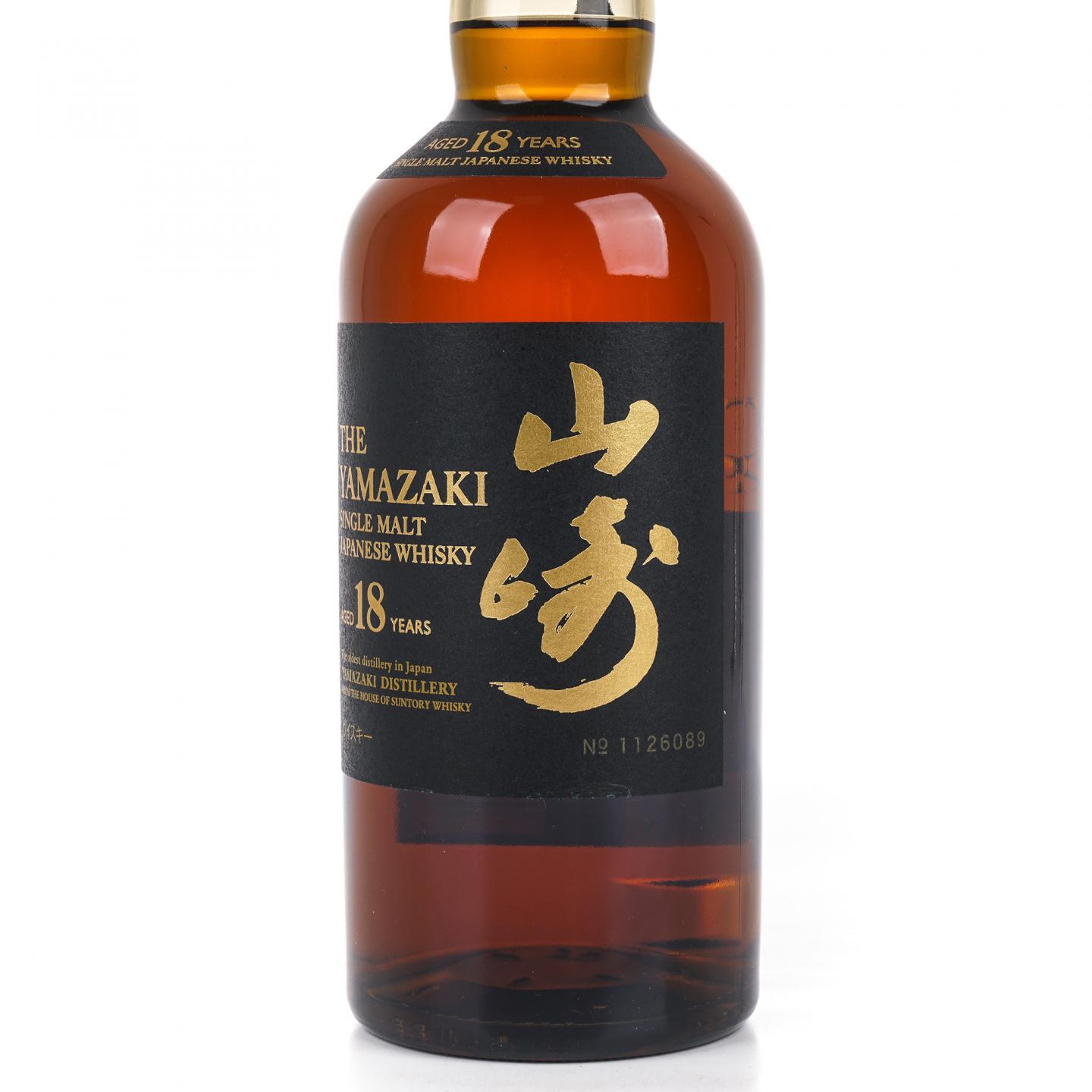 山崎 18年 金字黑标 700ML